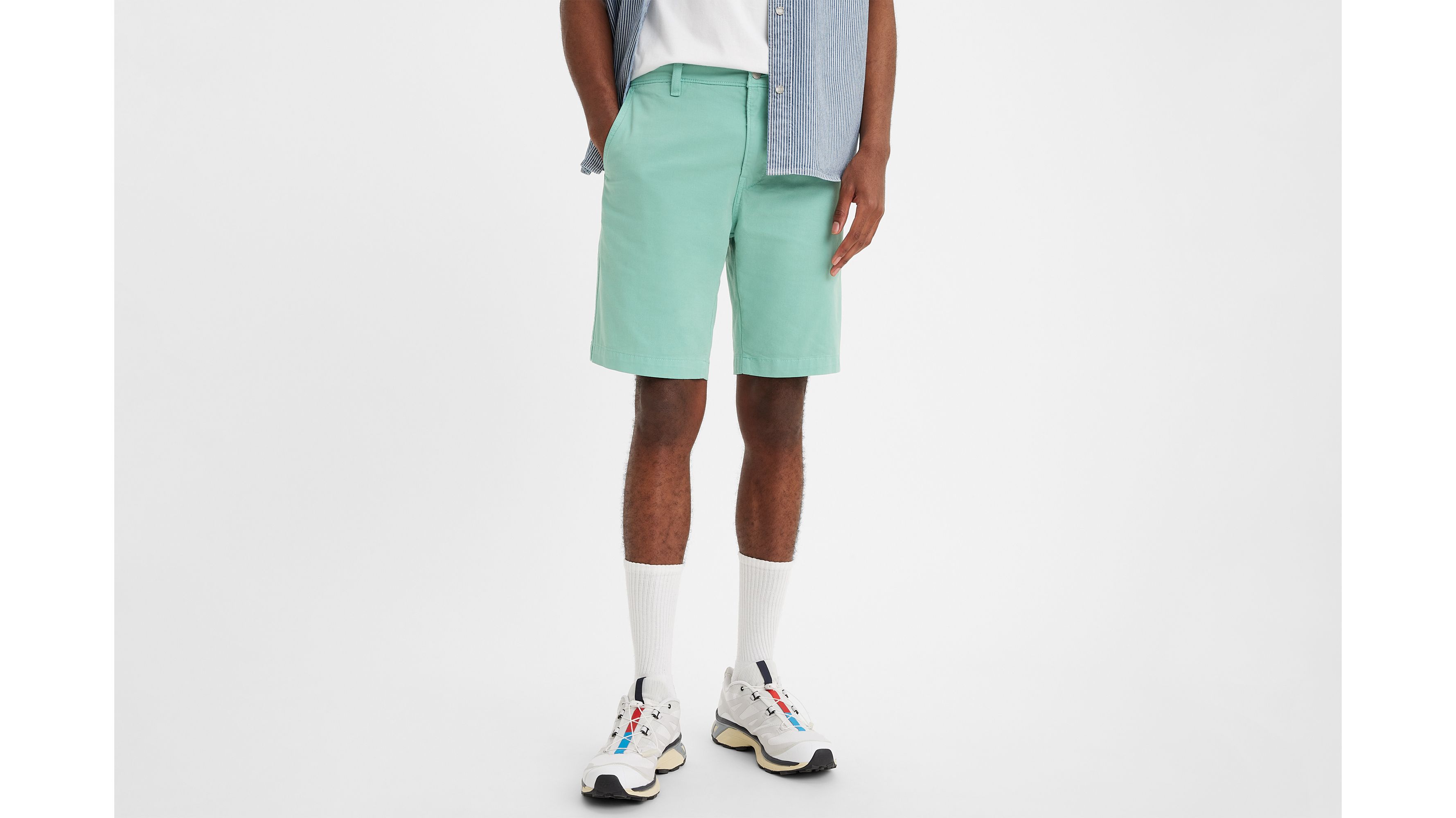 Levi's® Xx Chino Taper Fit Men's Shorts - Green | Levi's® US