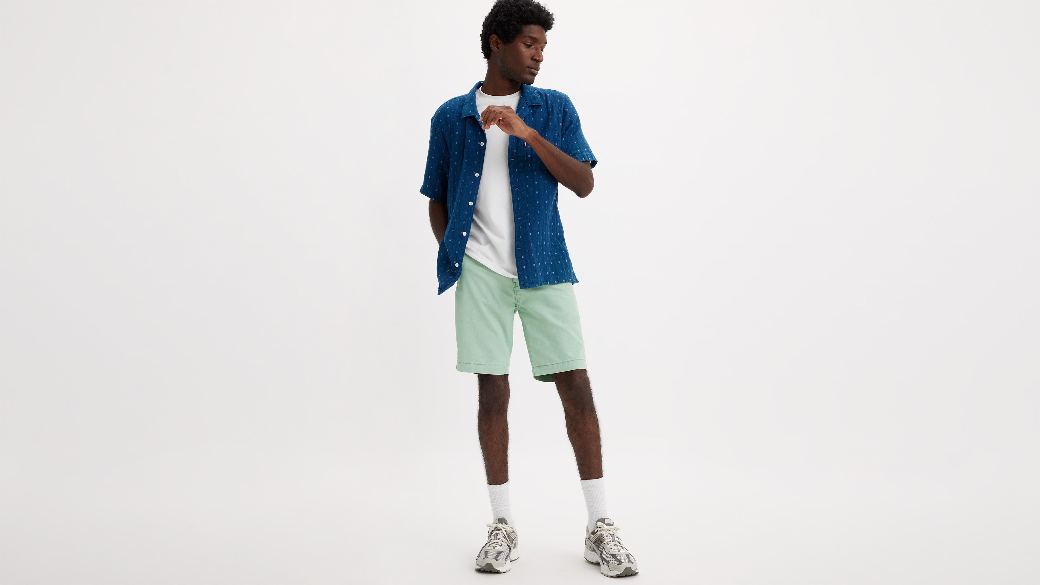 Levi's® Xx Chino Standard Taper Fit Men's Shorts - Green | Levi's® US