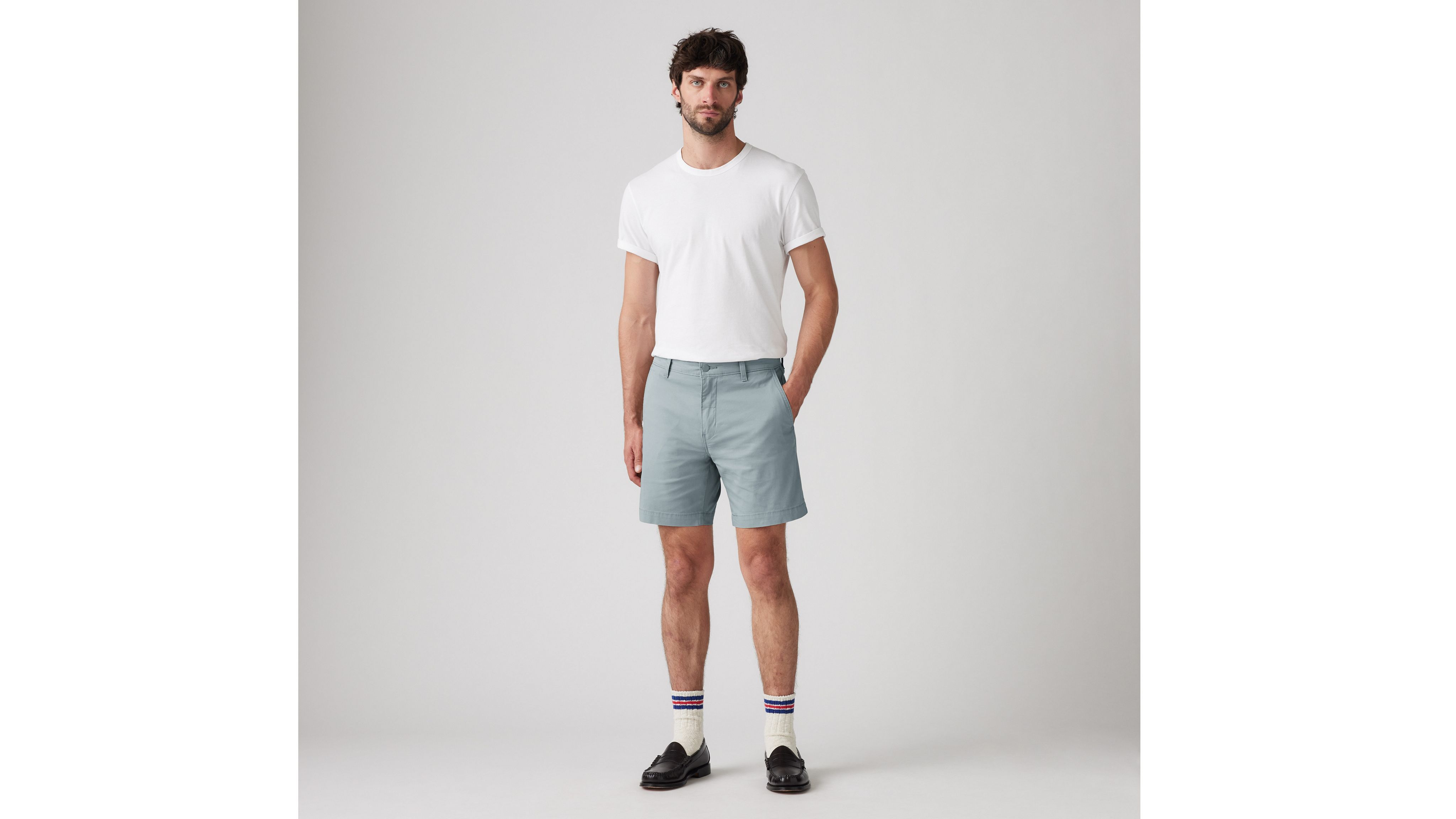 Levi’s® XX Chino Taper Fit Cotton Linen Men's Shorts