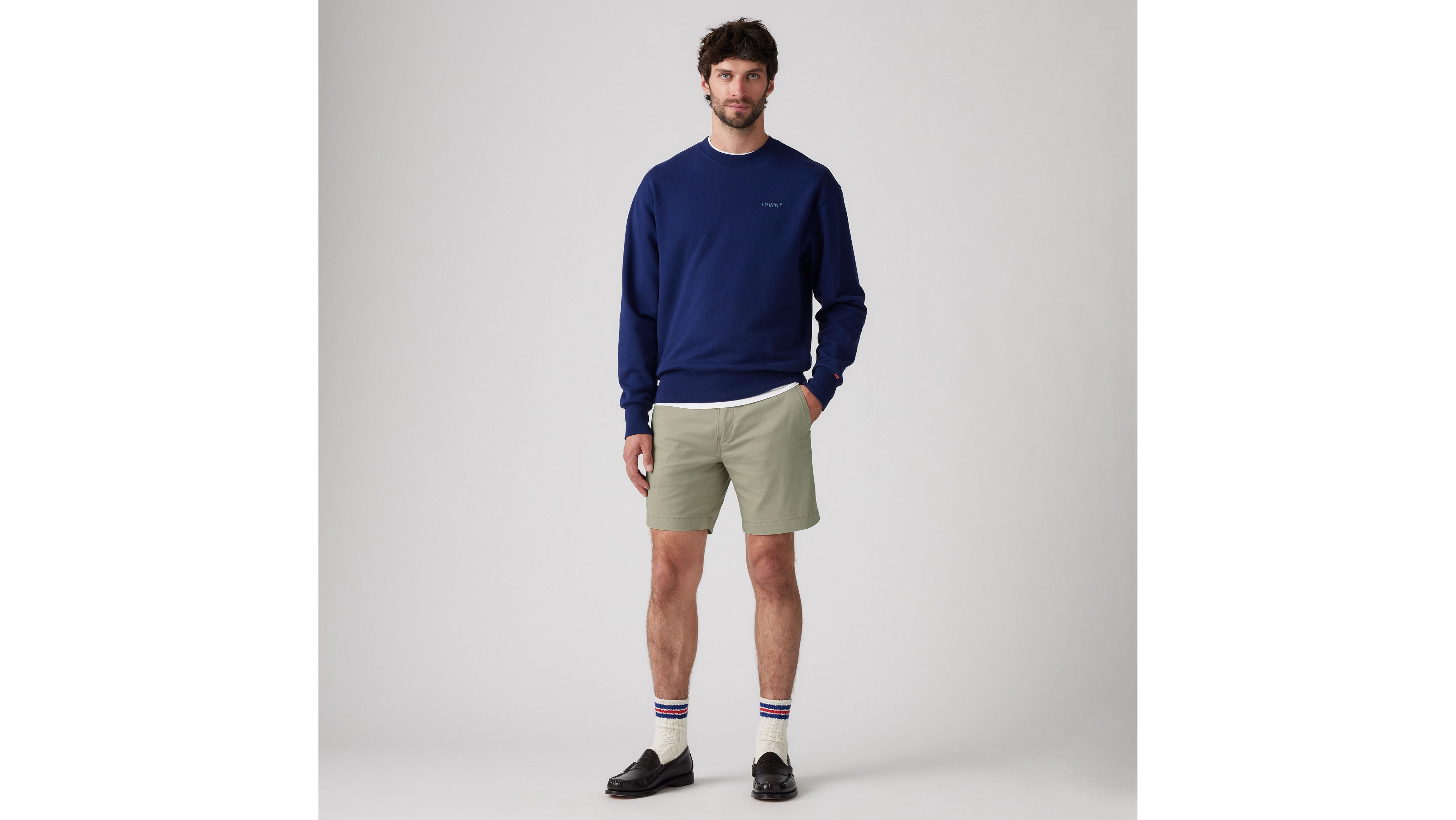 XX Chino Standard Cotton Linen Shorts 1