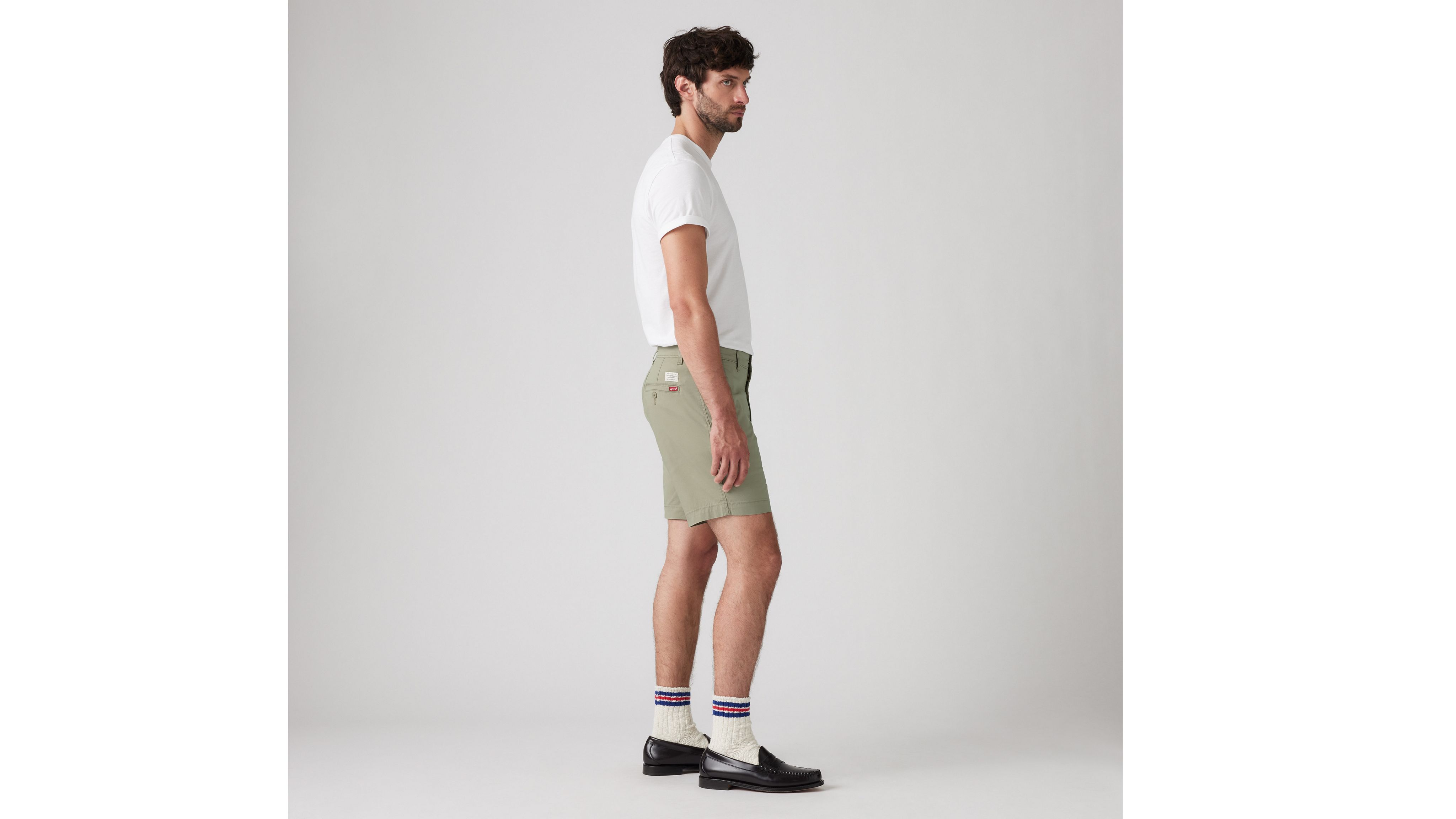 XX Chino Standard Cotton Linen Shorts 4