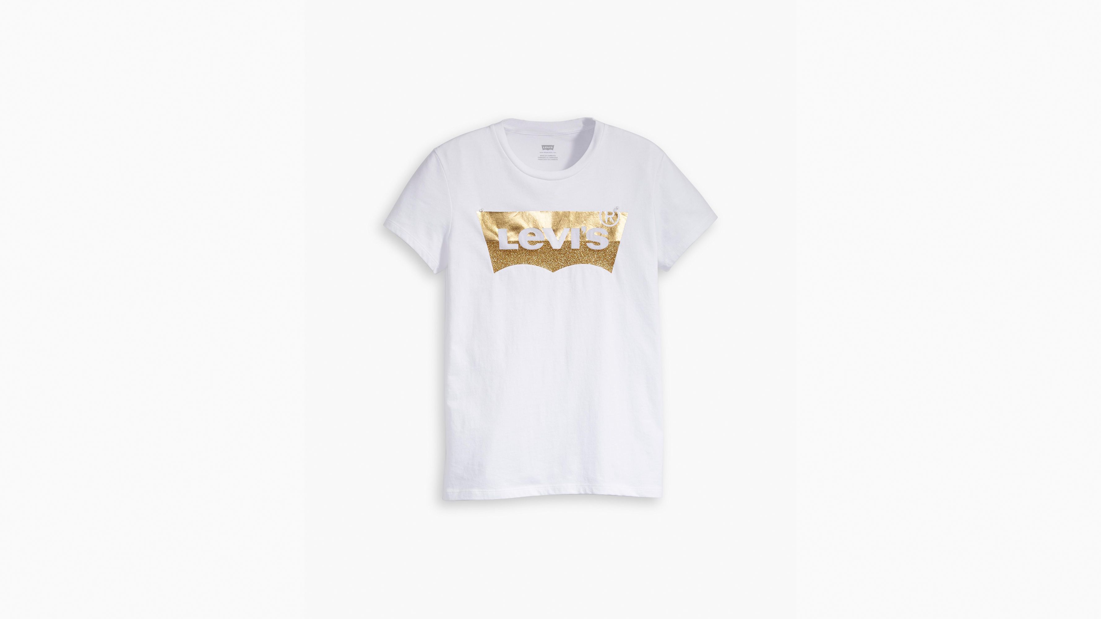 Levis t shirt gold store
