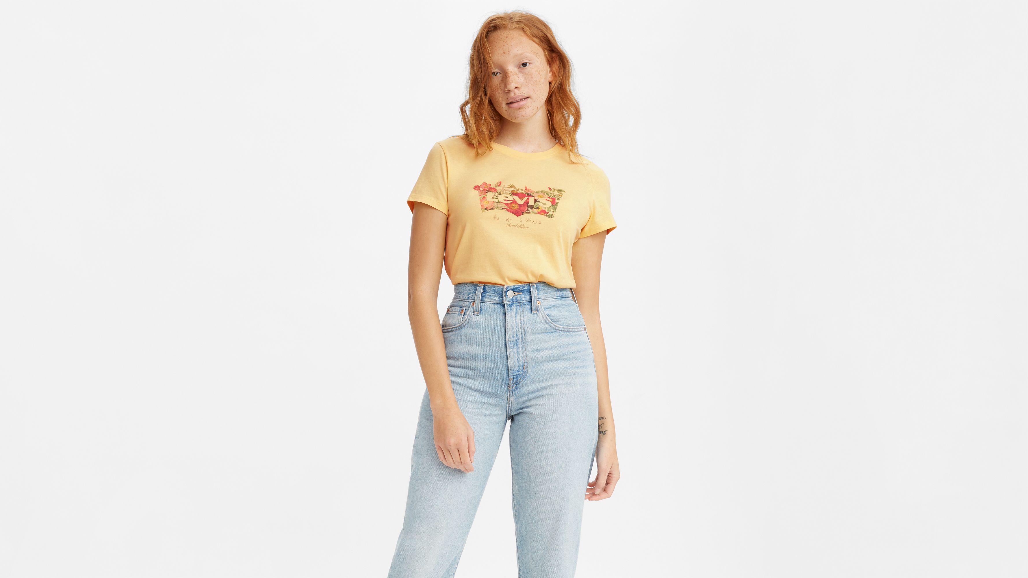 Levis hot sale yellow top