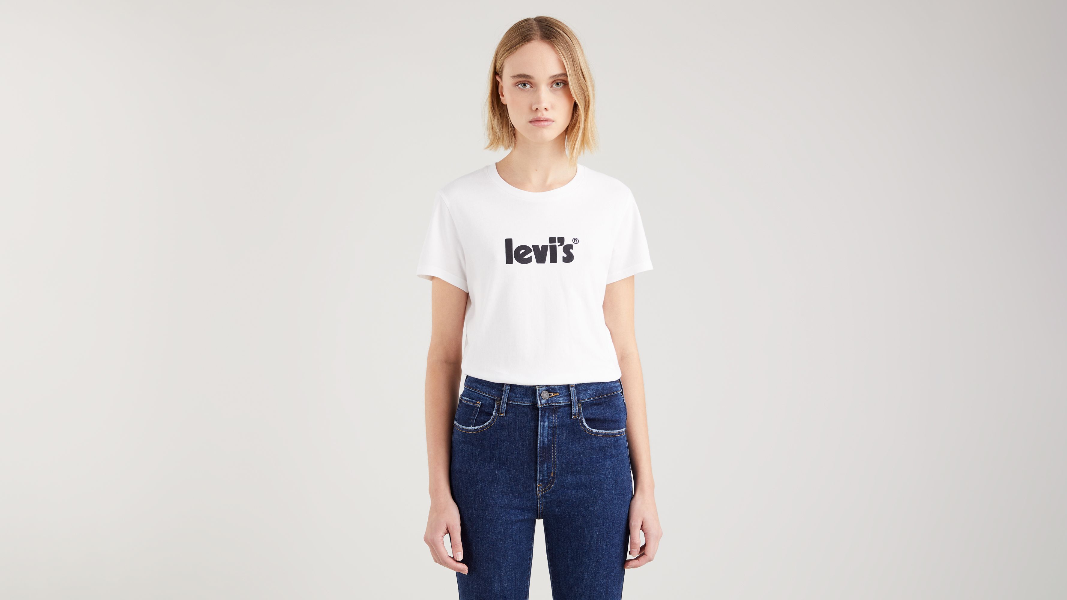 Tシャツ・カットソー Levi's THE PERFECT TEE White The Perfect Tee - White | Levi's® XK