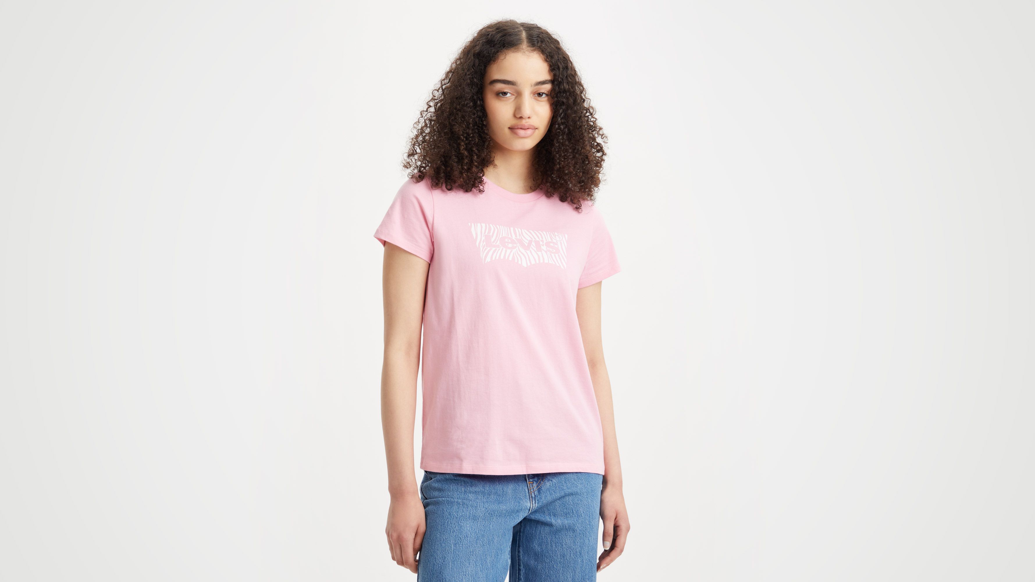 Tee shirt levis store rose pale