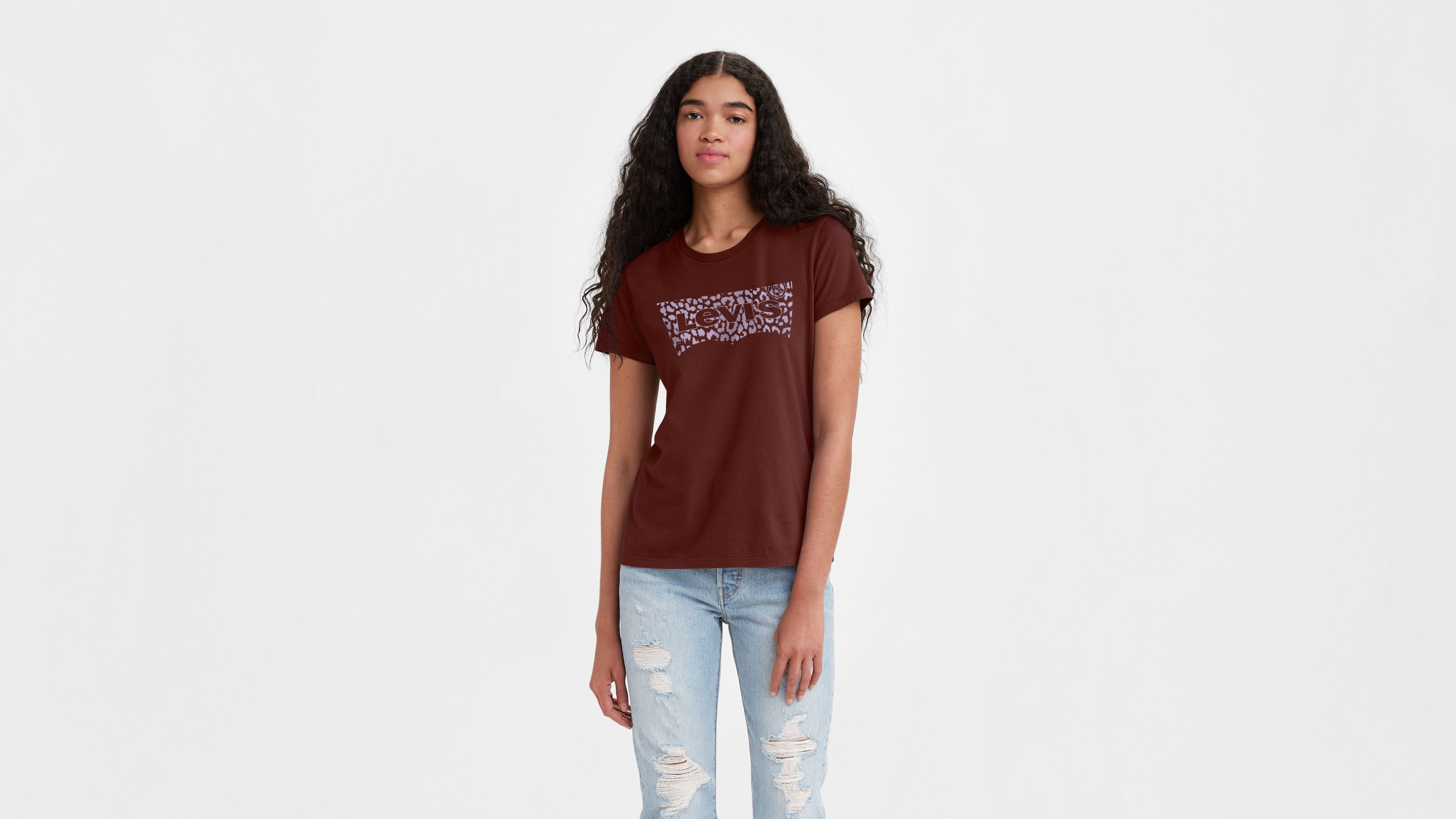 Levi's® PERFECT TEE - T-shirt imprimé - blue/bleu