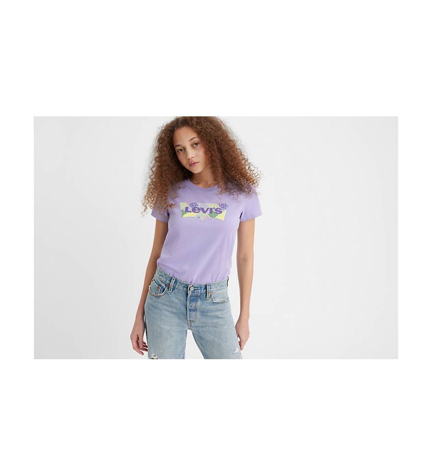 The Perfect Tee - Purple | Levi\'s® IT | V-Shirts