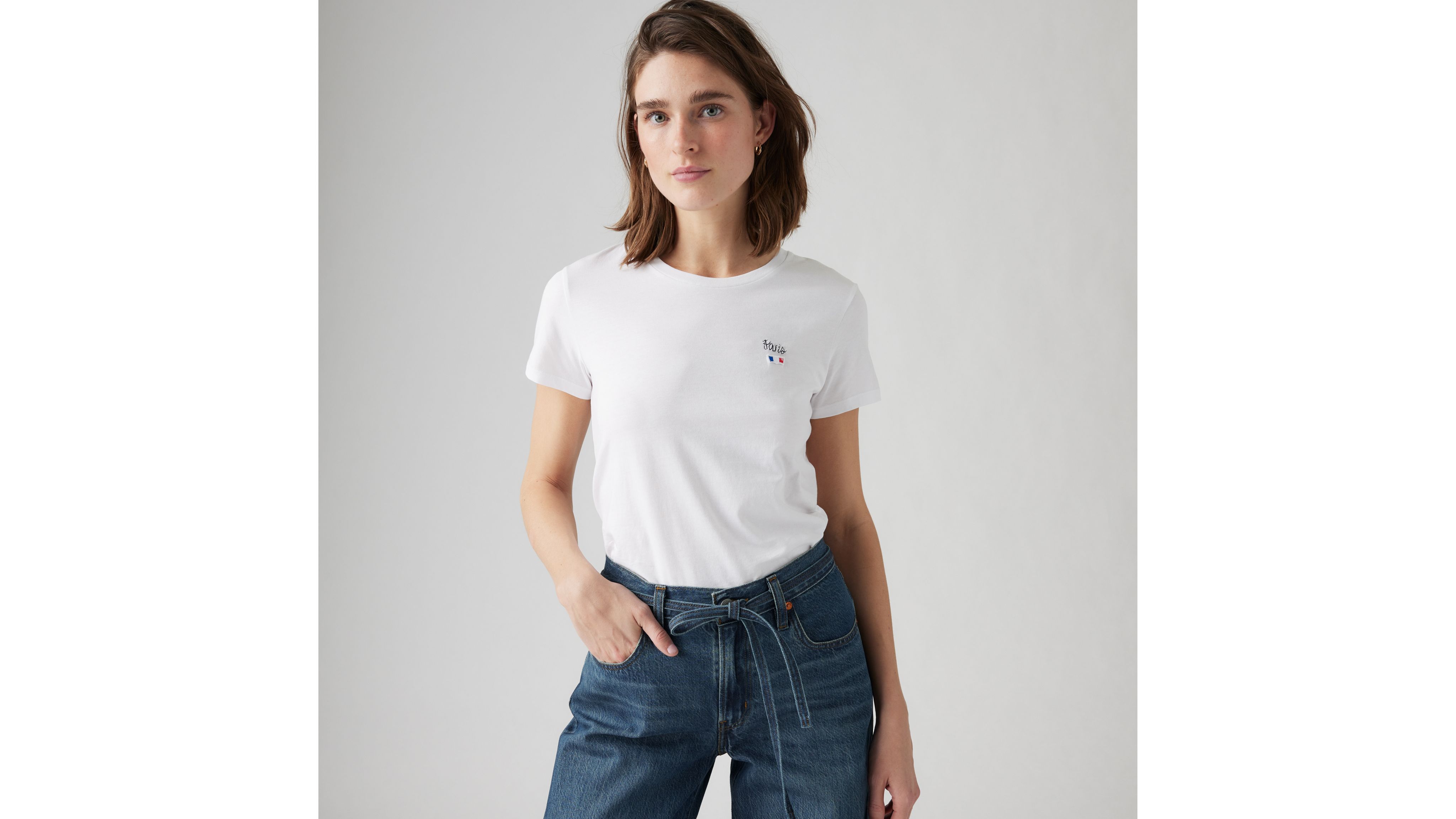 Levi's® For Pari's Perfect Tee - White | Levi's® GB