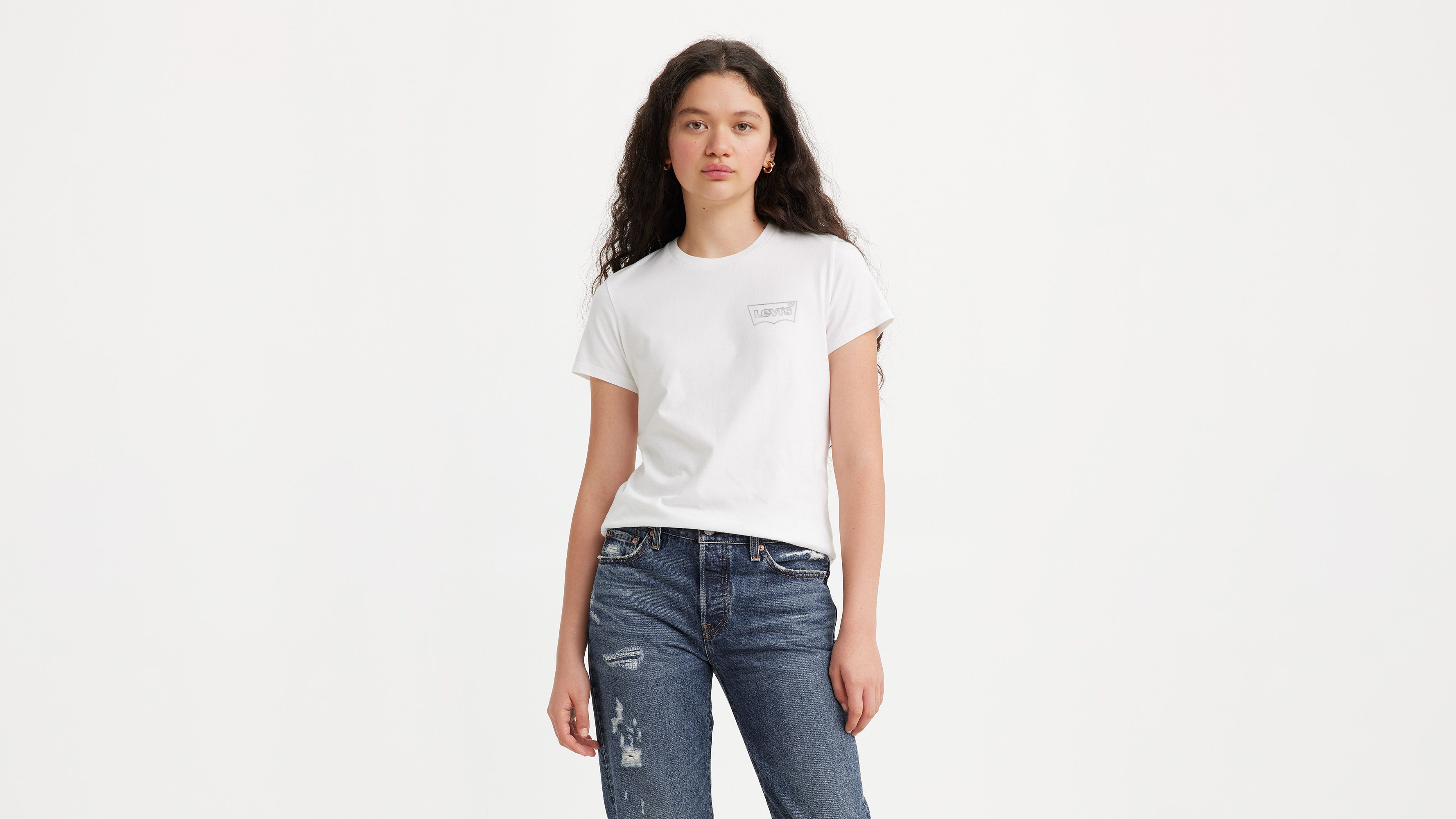 The Perfect Tee - White | Levi's® GB