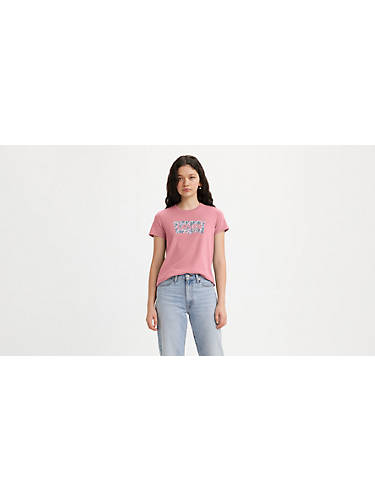 리바이스 Levi Perfect T-shirt,Mesa Rose - Red