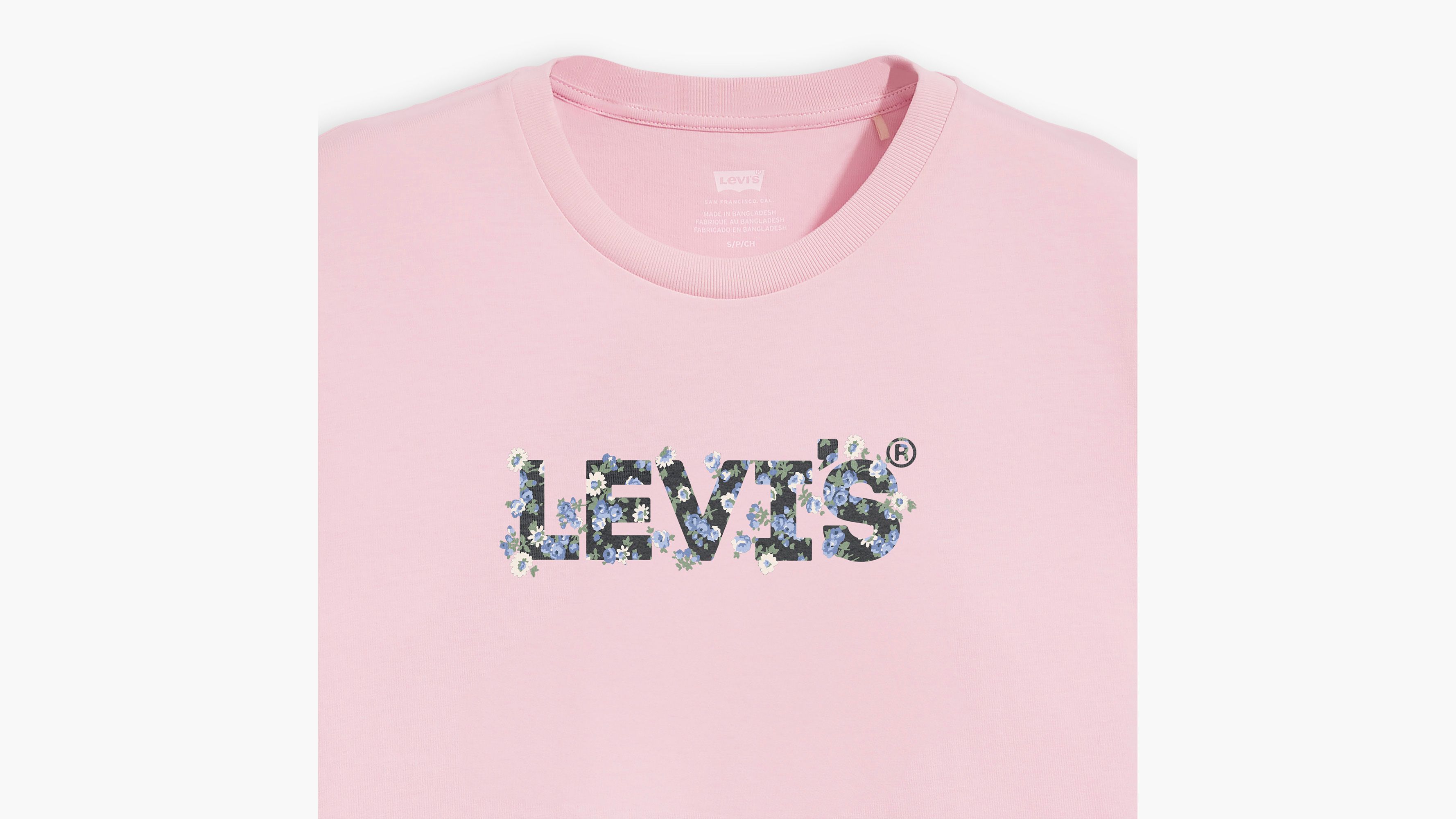 Tシャツ・カットソー LEVI'S Men T-shirt Pink A0637 0151 LEVI'S: T-shirt men - Pink | Levi's t-shirt A0637 online at