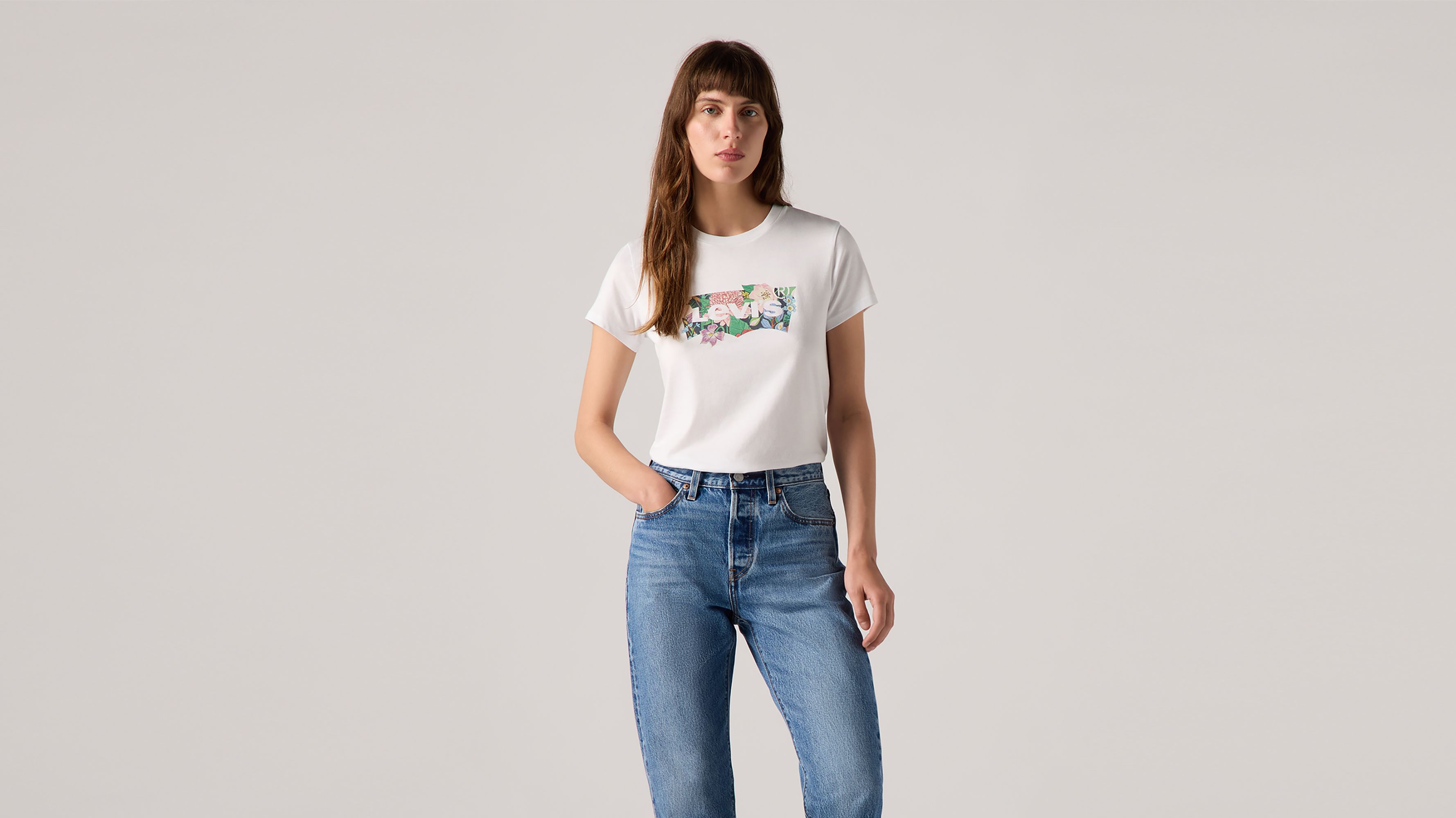 The Perfect Tee - White | Levi's® FI