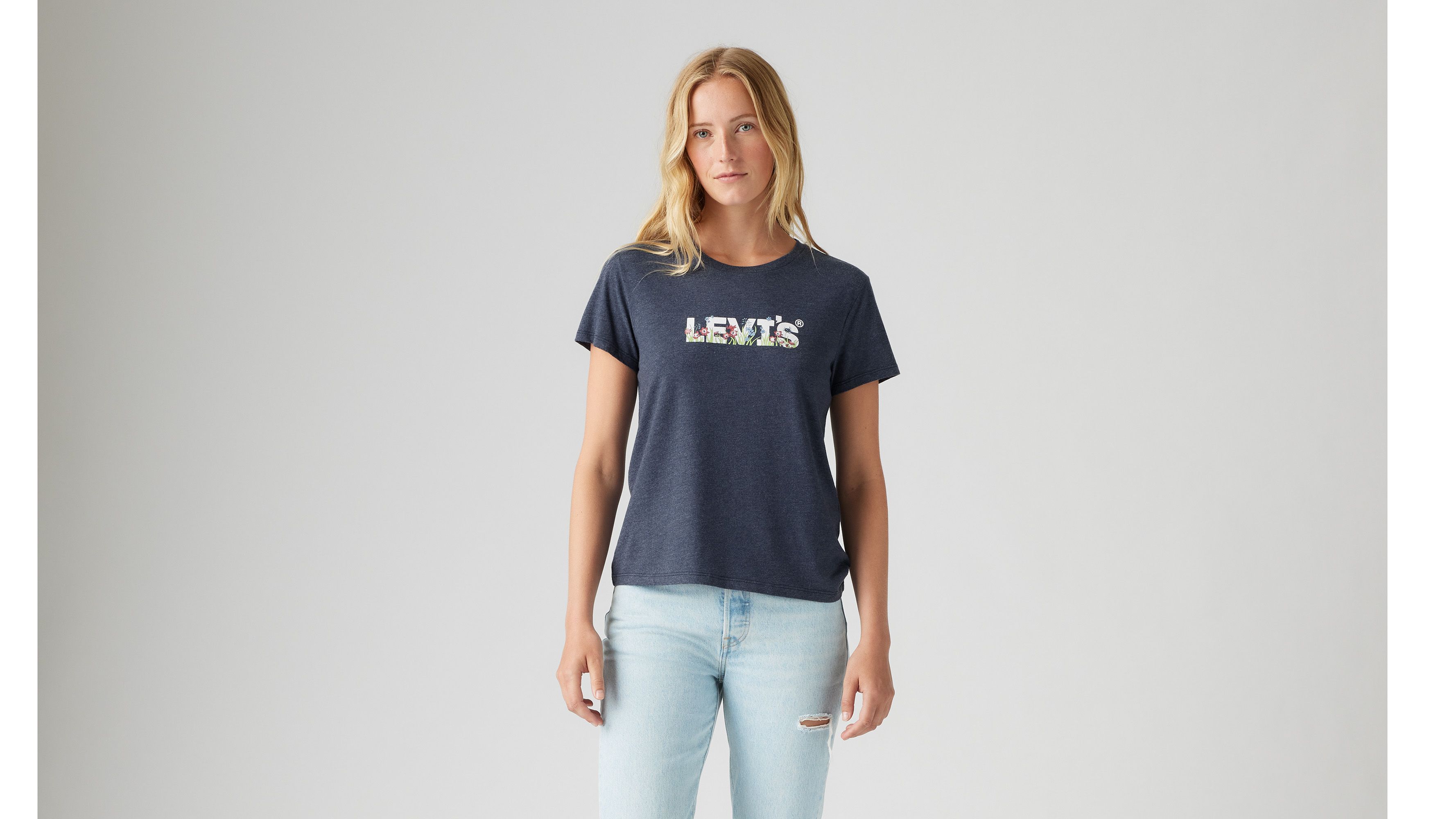 Levi's Graphic Perfect T-shirt In Flower Field