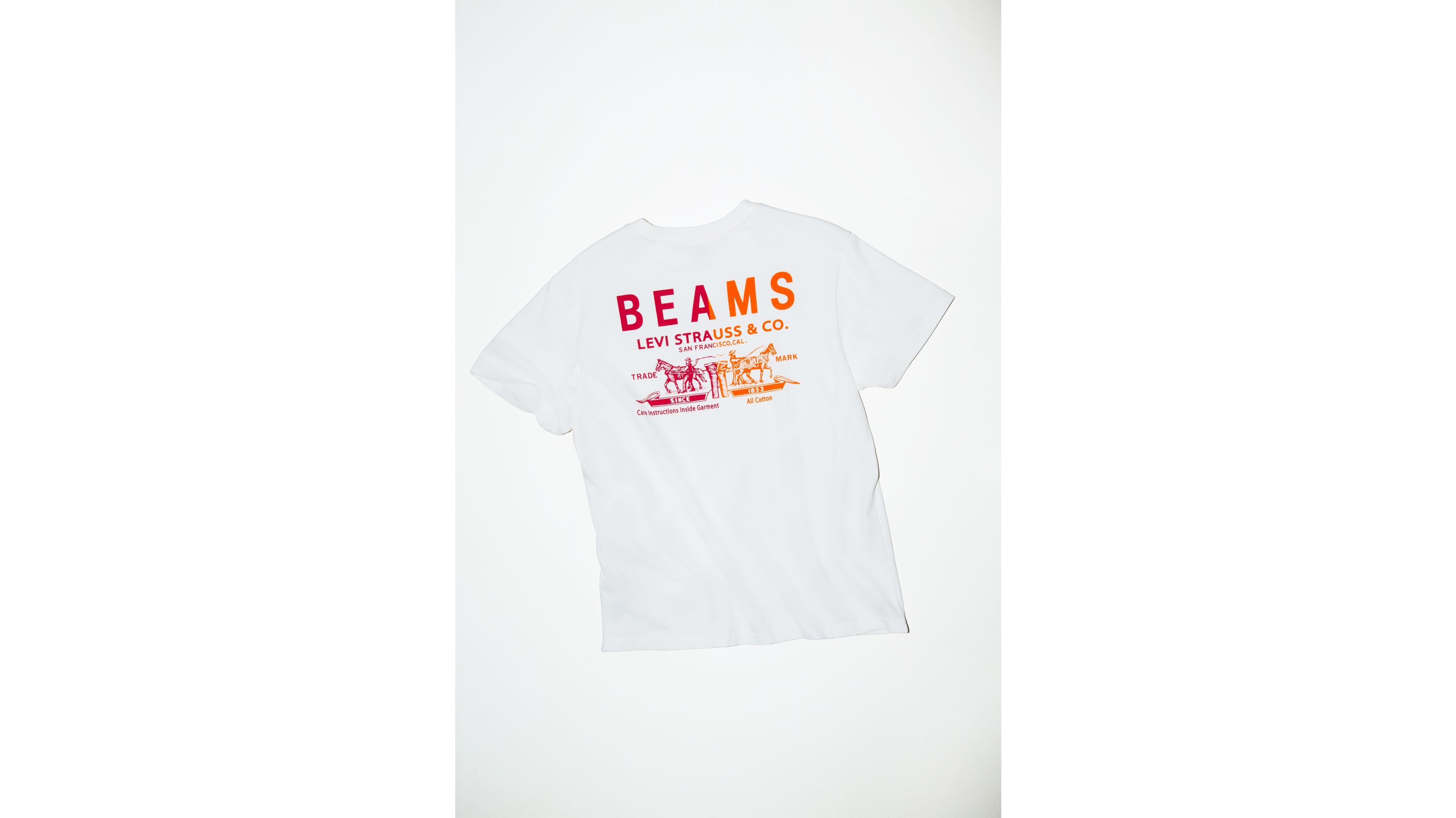 Levi's® X Beams Tee Shirt - White | Levi's® US