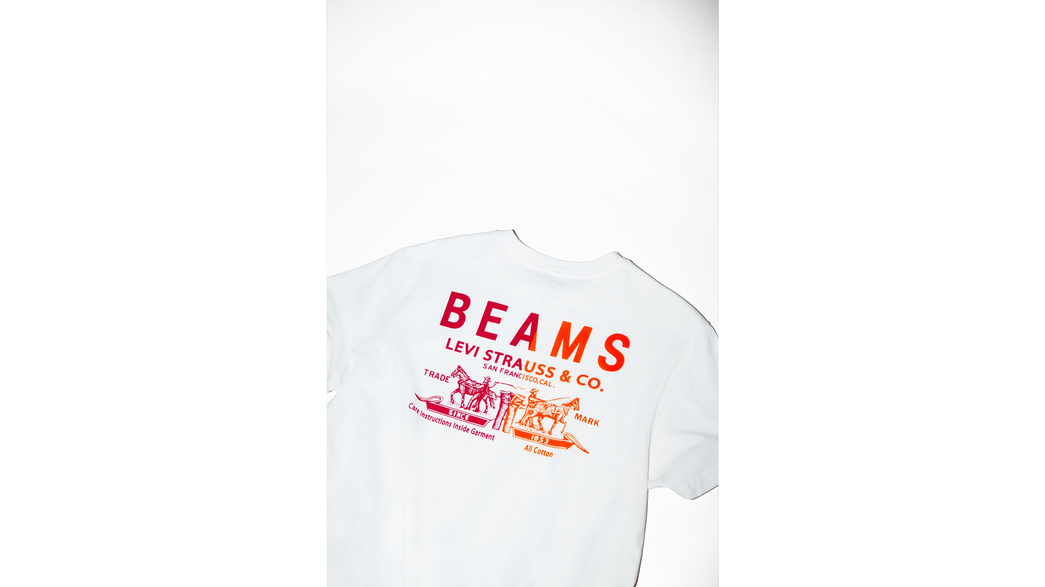 Levi's® X Beams Tee Shirt - White | Levi's® US