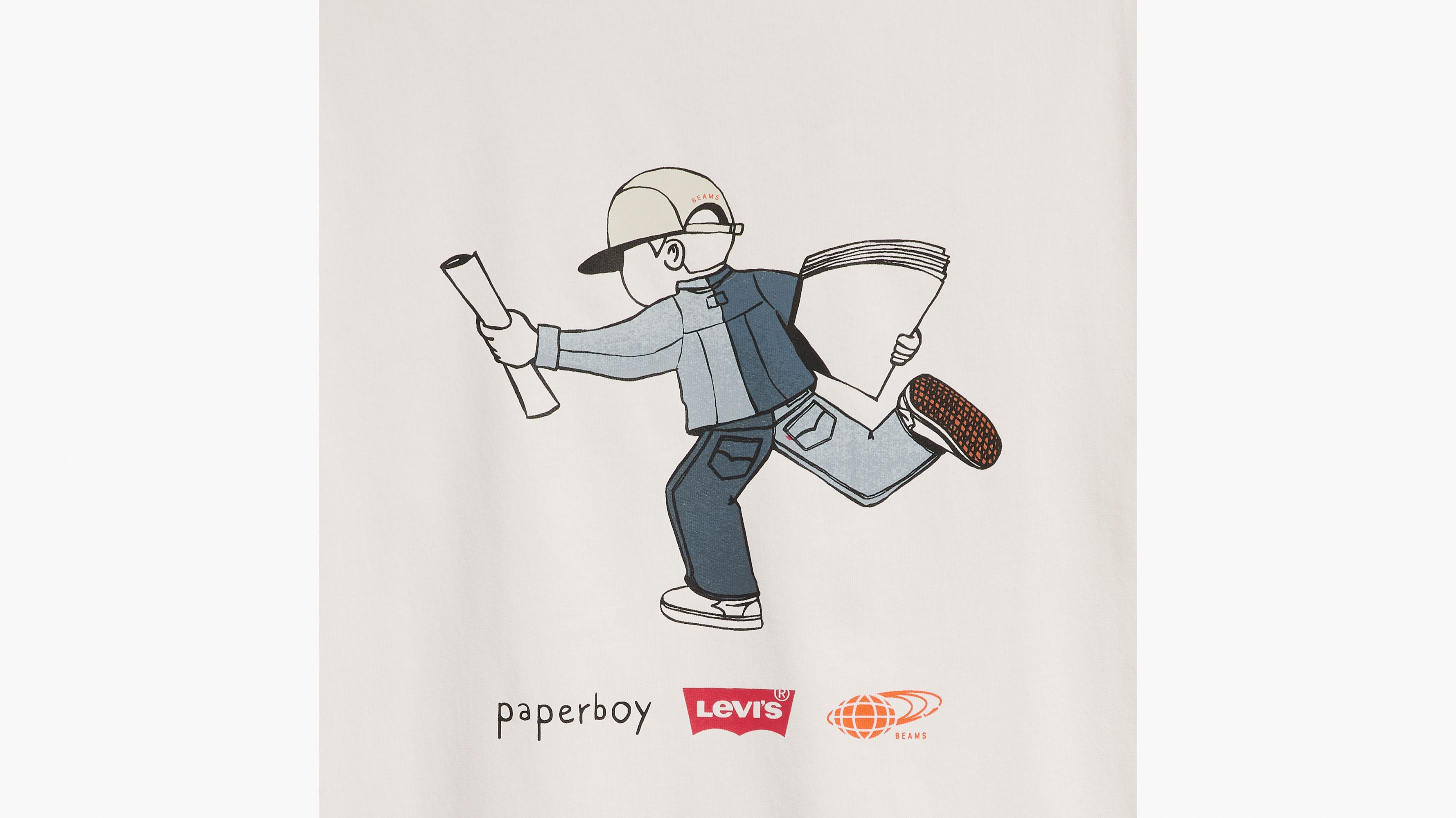 T-shirt Levi's® x Paperboy x Beams 3