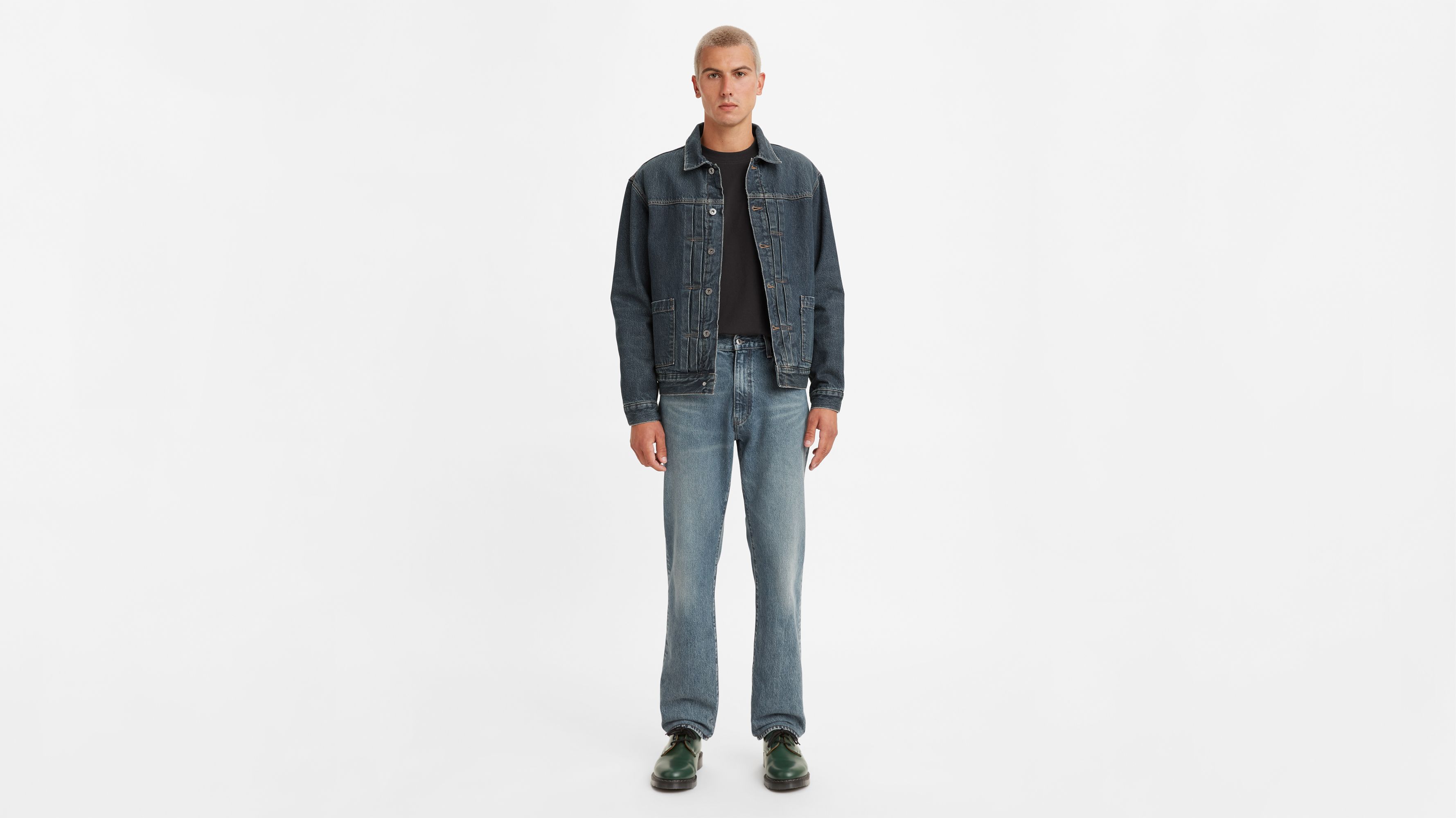 551™ Z Authentic Straight Fit Men's Jeans - Dark Wash | Levi's® US