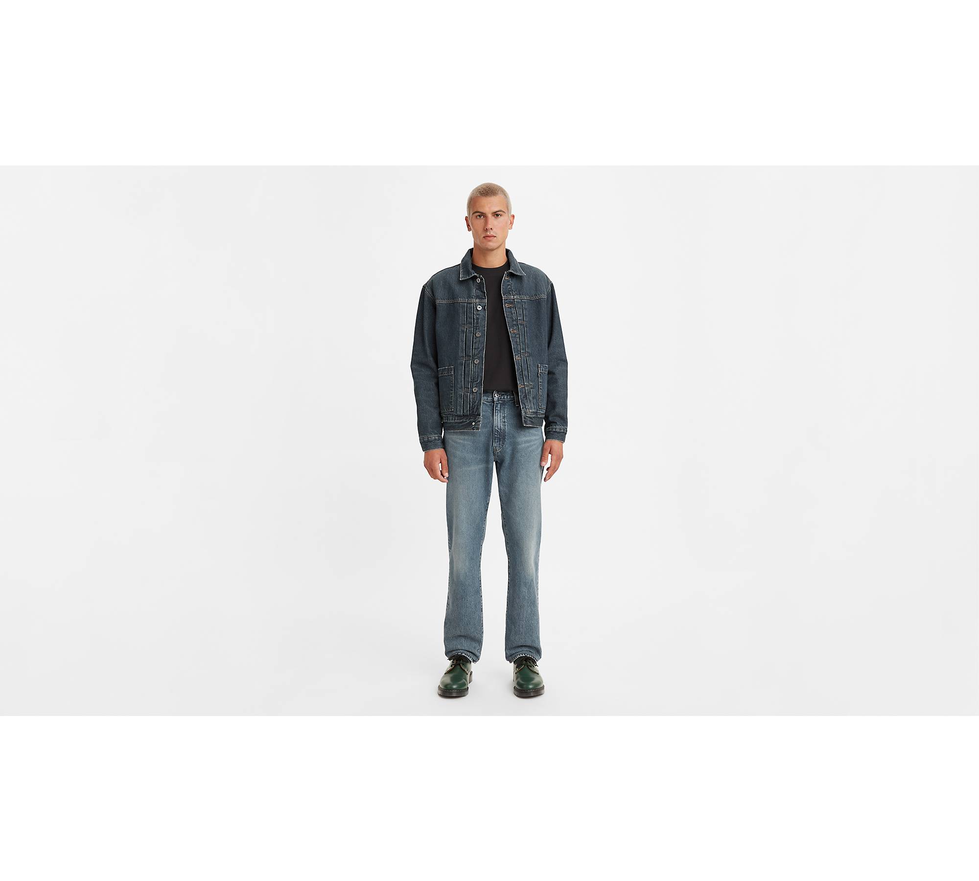 551™ Z Authentic Straight Fit Men's Jeans - Dark Wash | Levi's® US