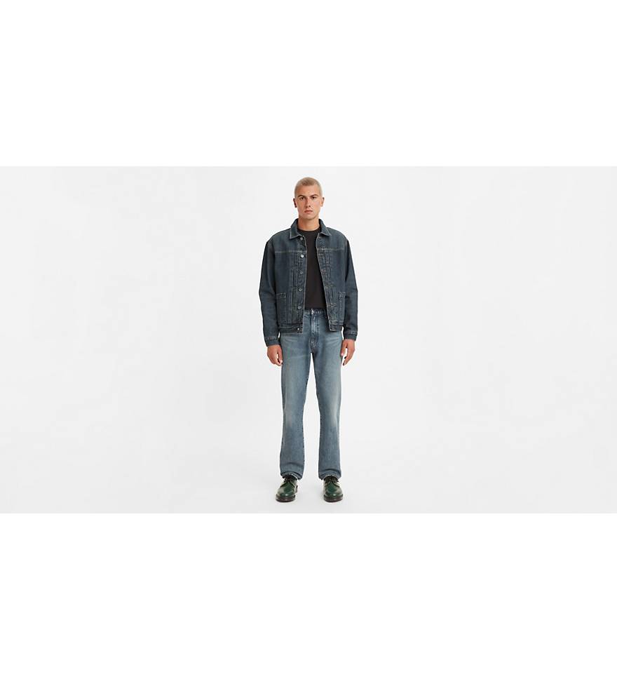 551™ Z Authentic Straight Fit Men's Jeans - Dark Wash | Levi's® US