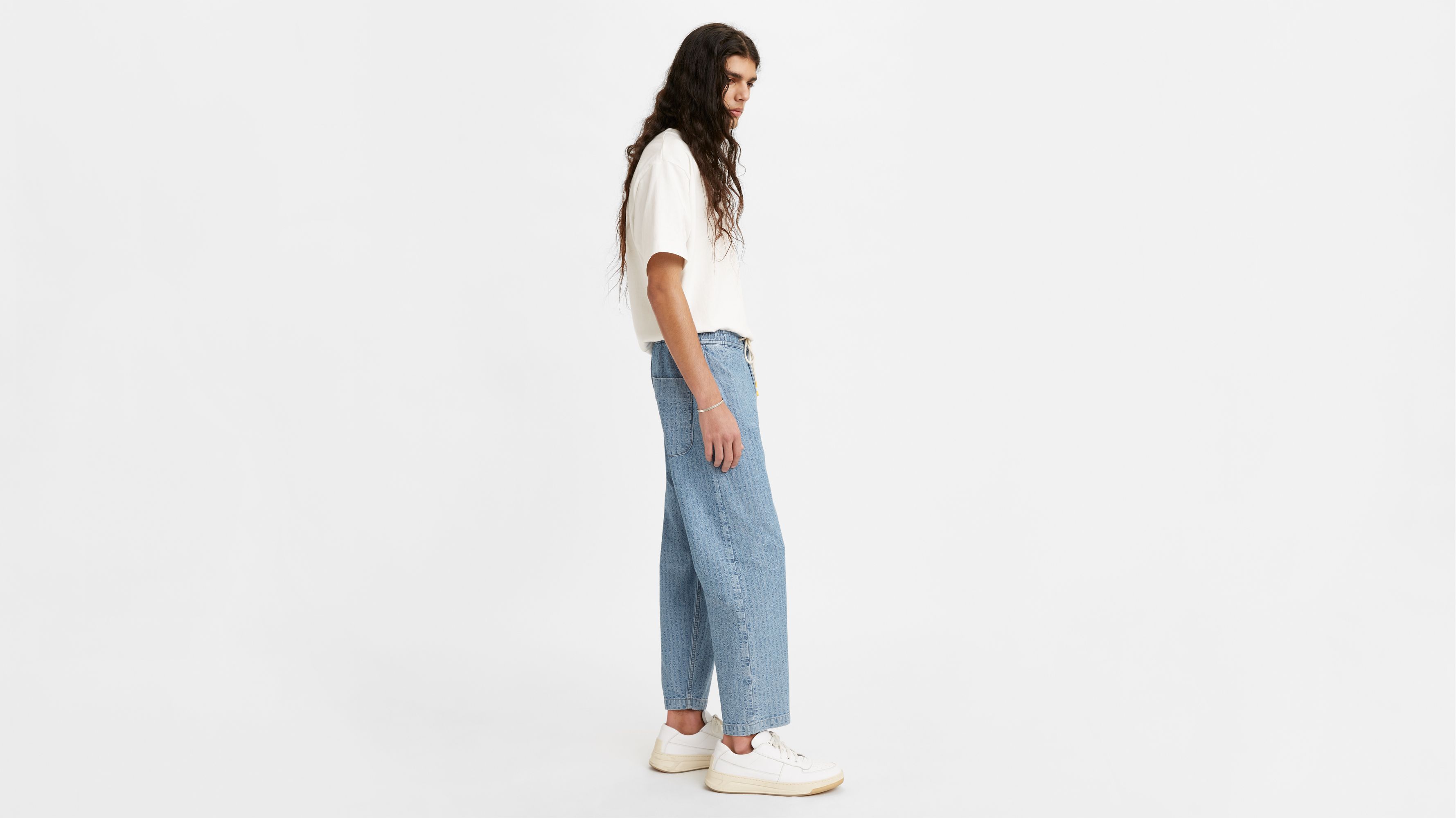 Organic Cotton Drawstring Trousers - Medium Wash | Levi's® US