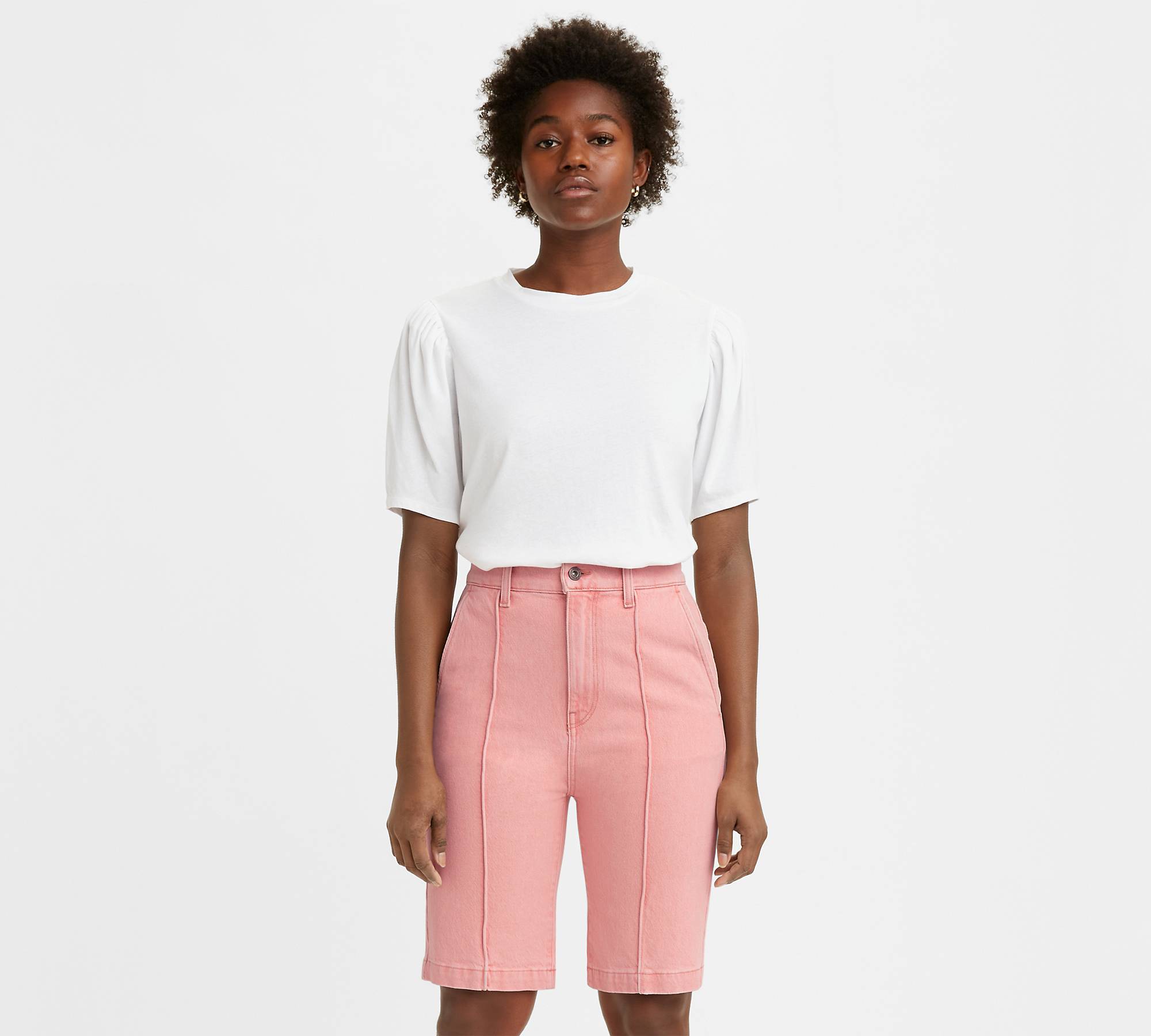 Wave Puff Sleeve Top - White | Levi's® US