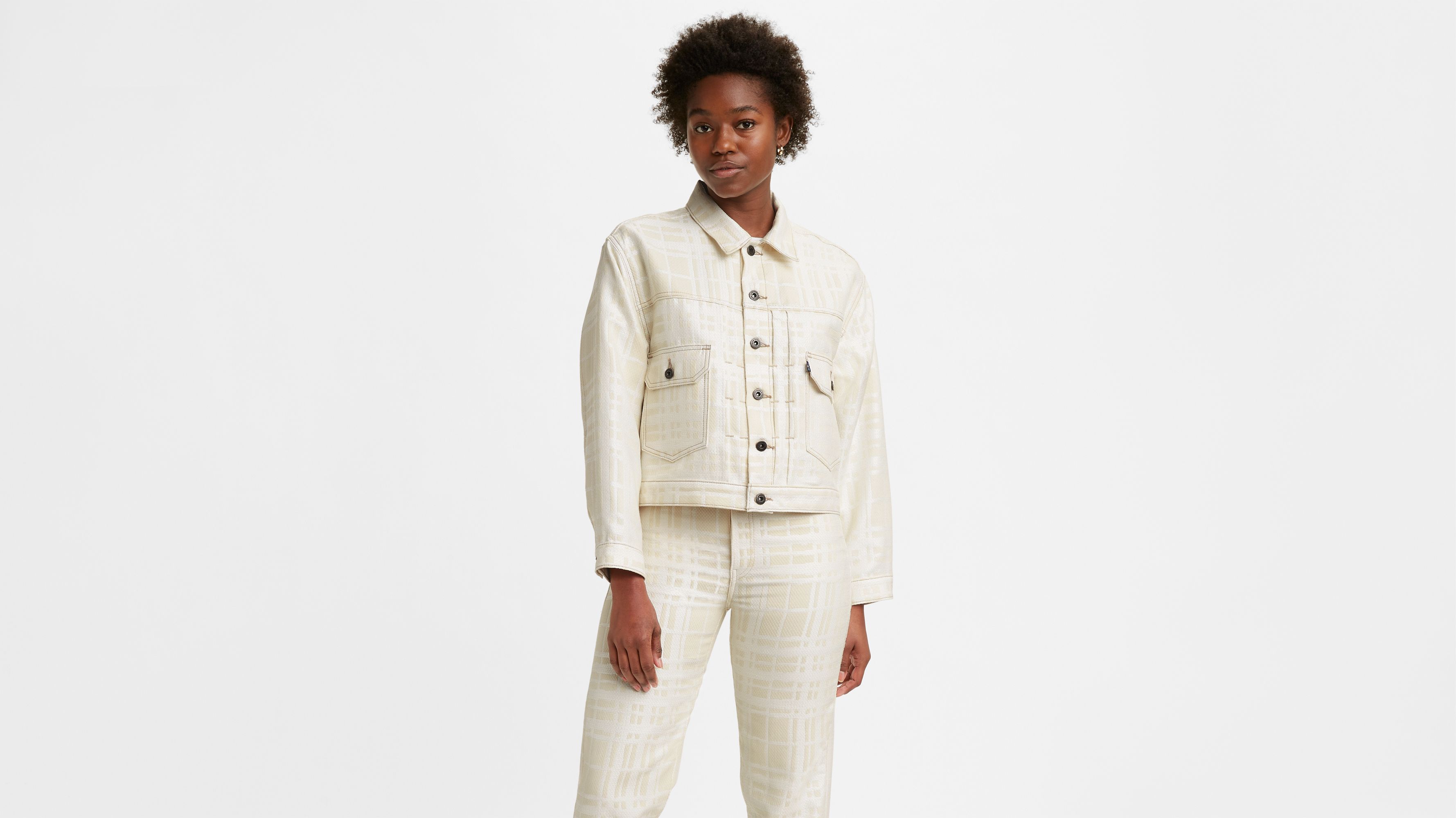 アローズ Linen 100% 2nd Type Trucker Jacket アローズ Linen 100% 2nd Type Trucker Jacket - メルカリ