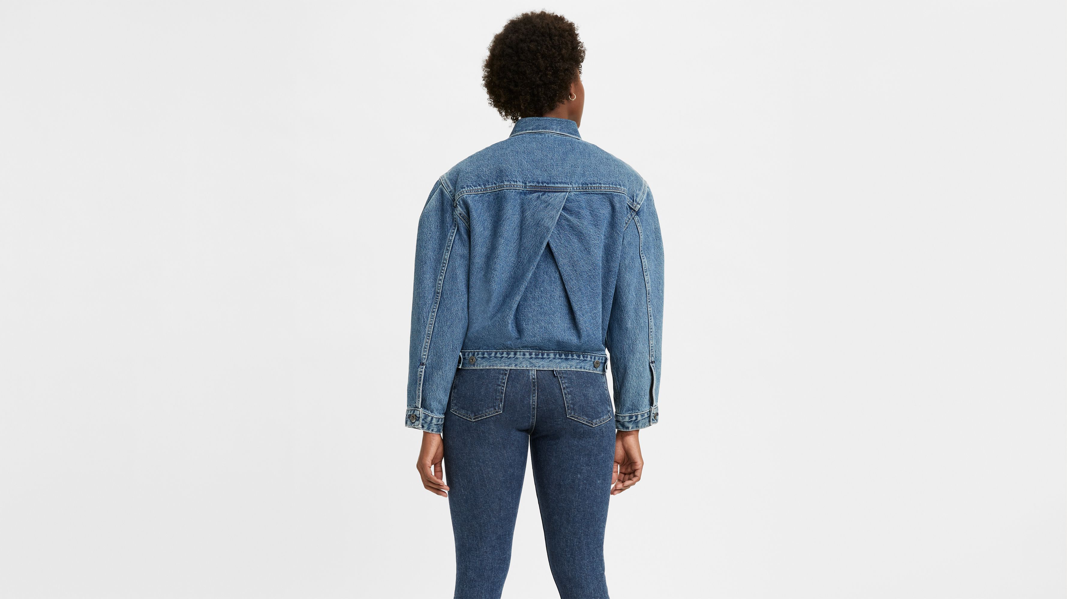 Levi's® Made & Crafted® Sunray Trucker Jacket - Blue | Levi's® XK