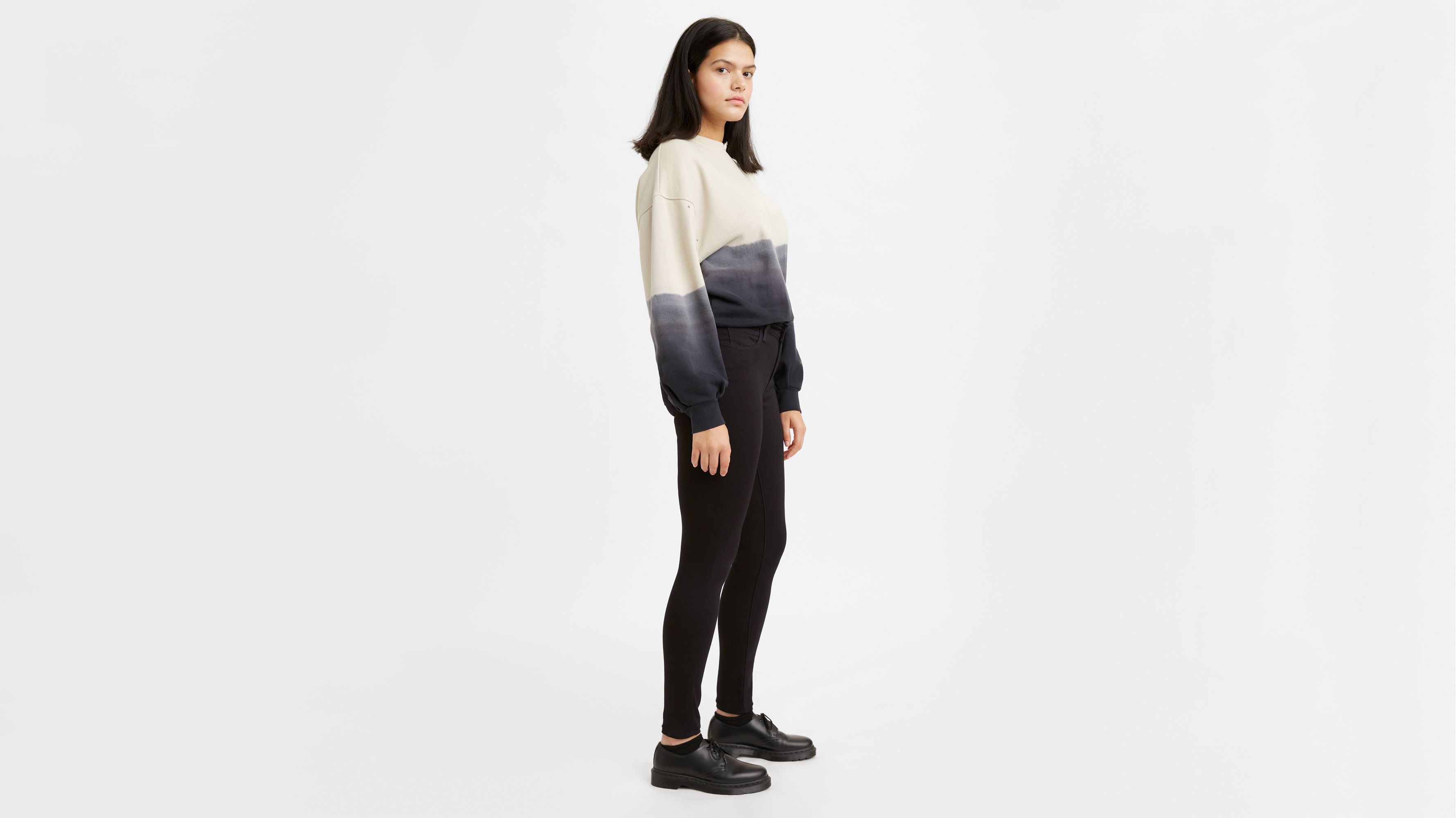 levi's 710 super skinny black