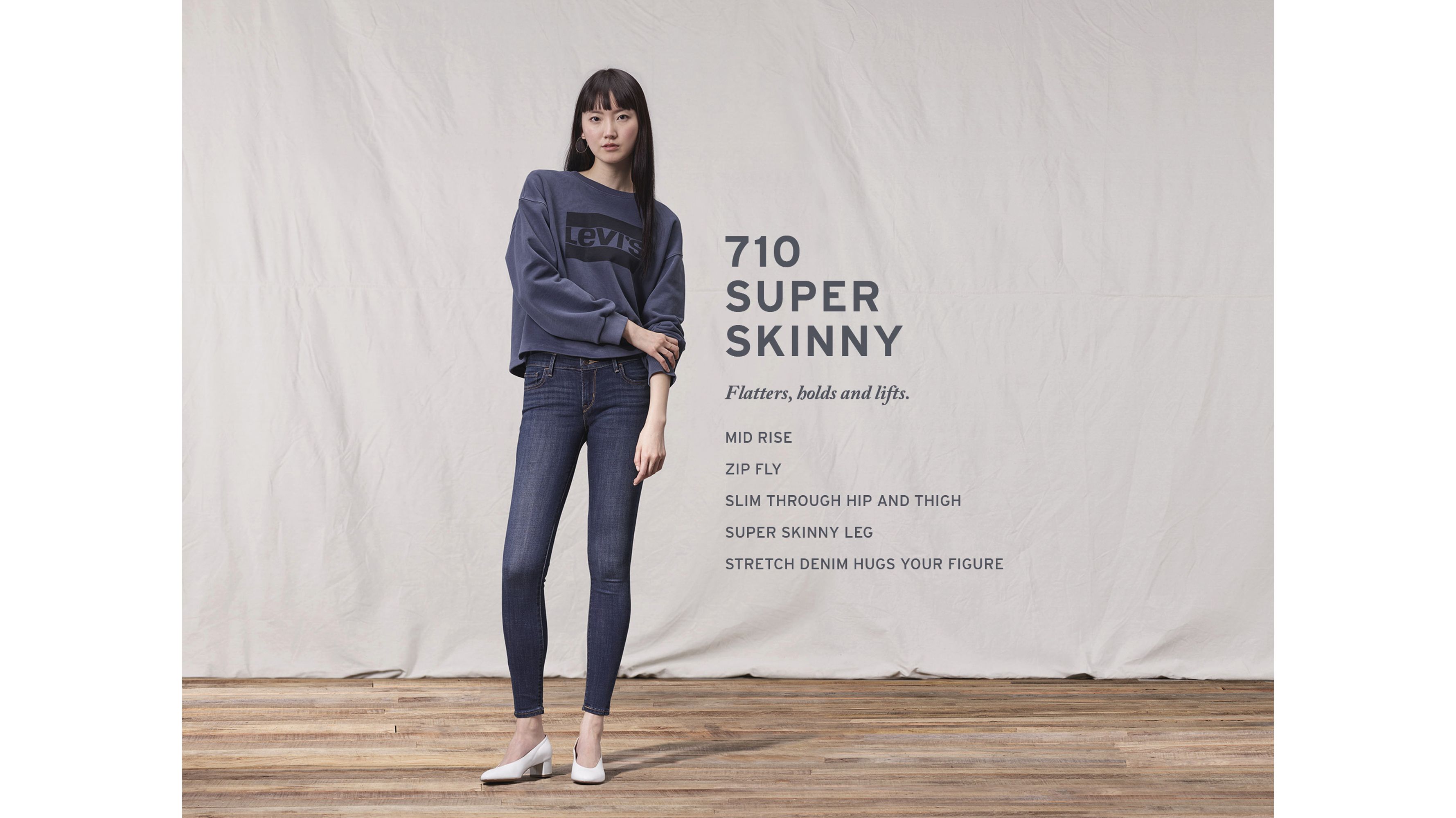 levi's 710 super skinny stretch