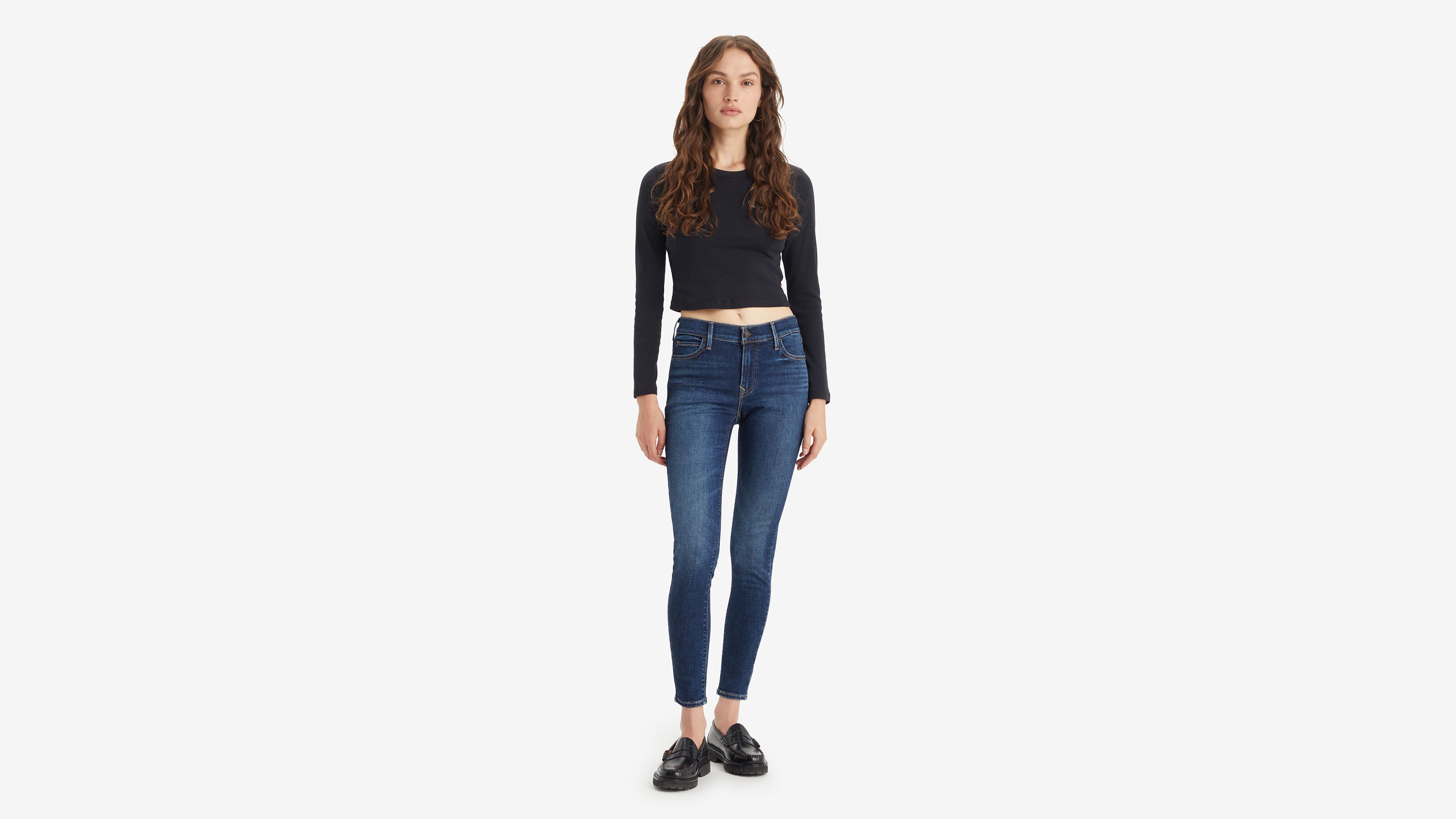 Jeans súper Skinny de tiro medio 710™