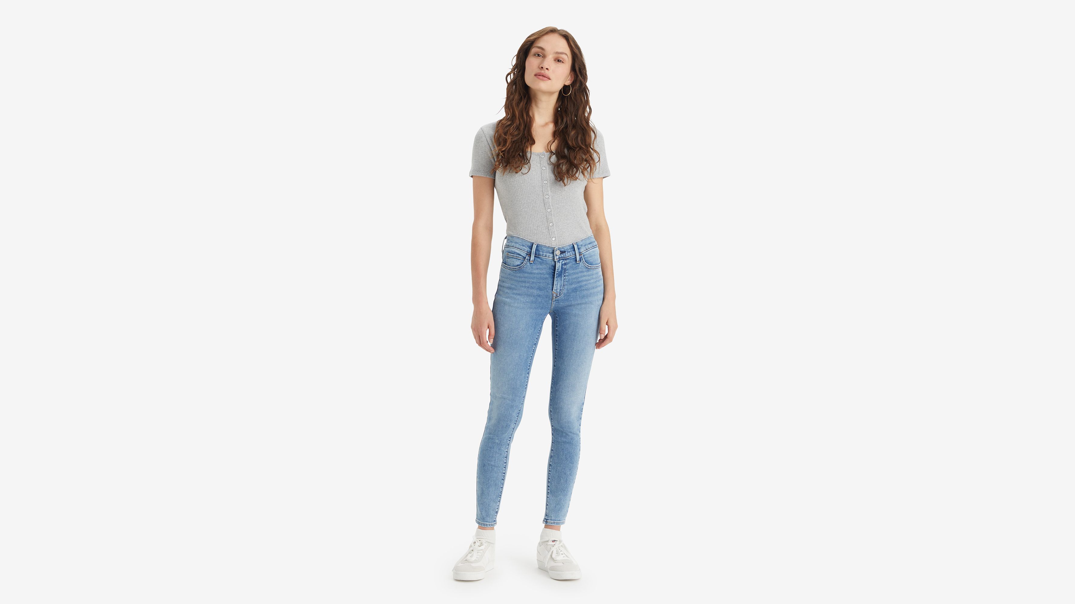Jeans súper Skinny de tiro medio 710™ 2