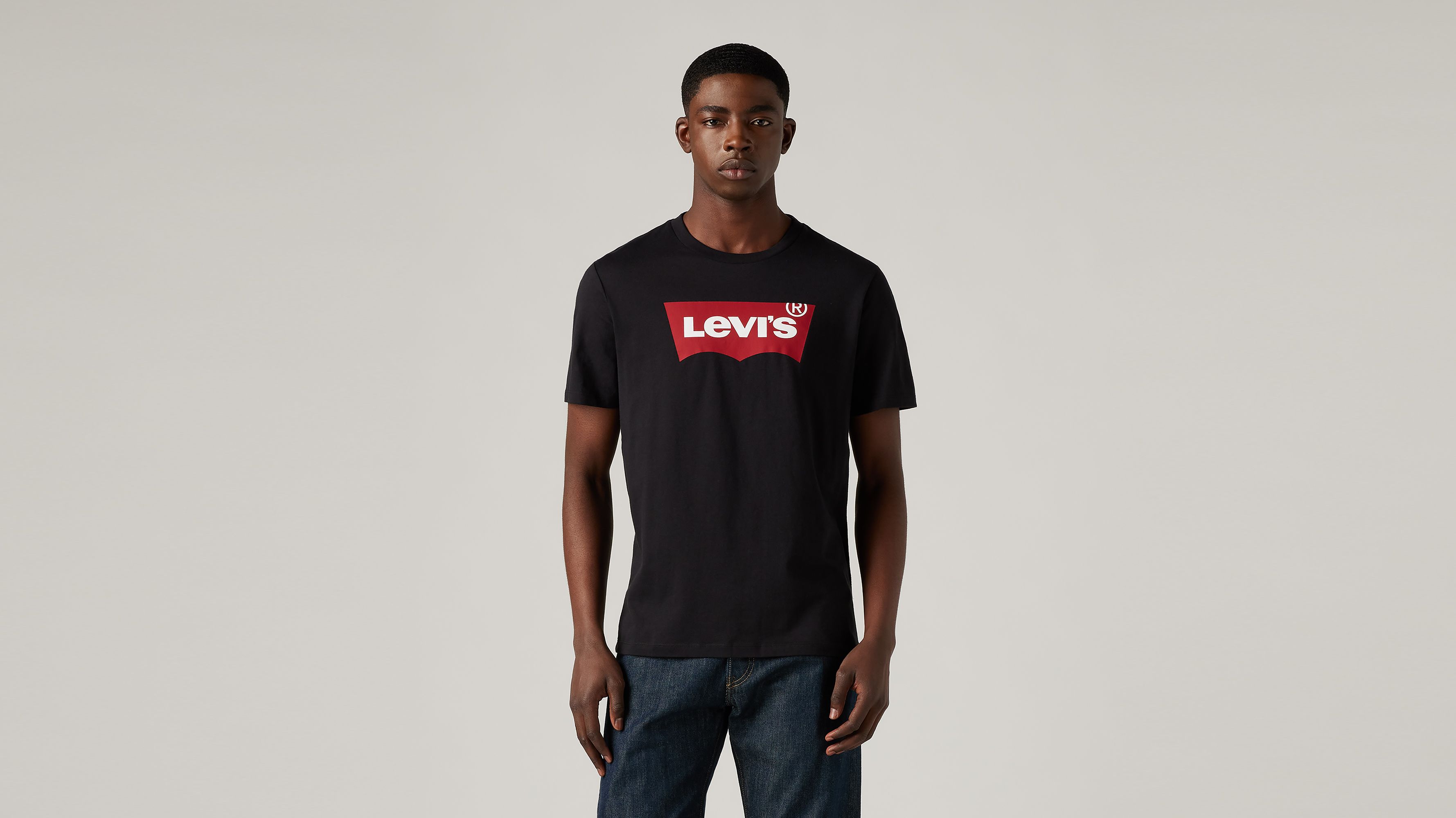 Levis logo t shirt mens on sale