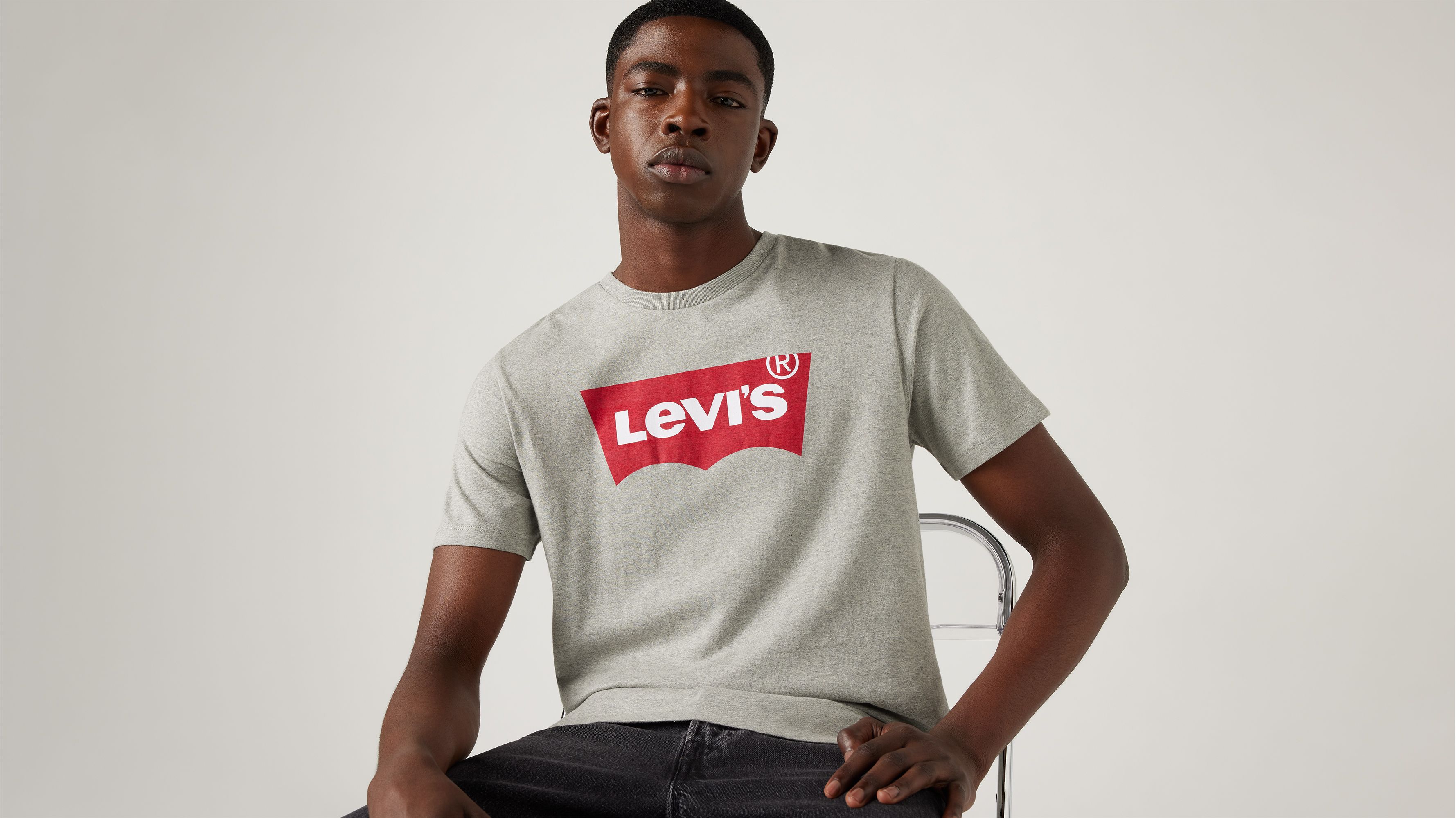 Levi s Logo Classic T shirt Grey Levi s CA