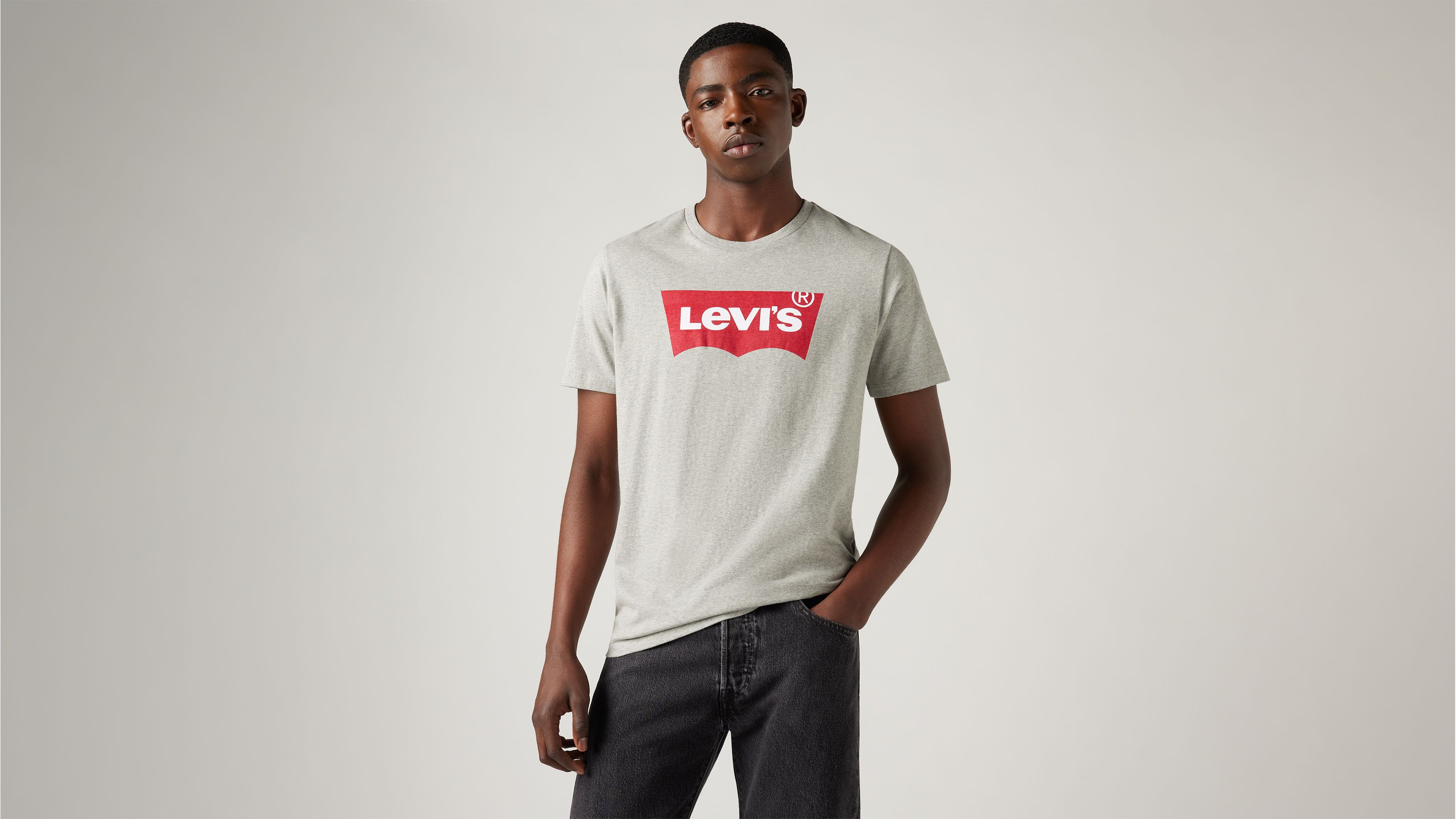 Levi's® Logo Classic T-shirt - Grey | Levi's® US