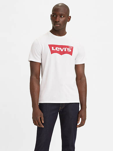 leerling puur Bier Levi's® Logo Classic T-shirt - White | Levi's® US