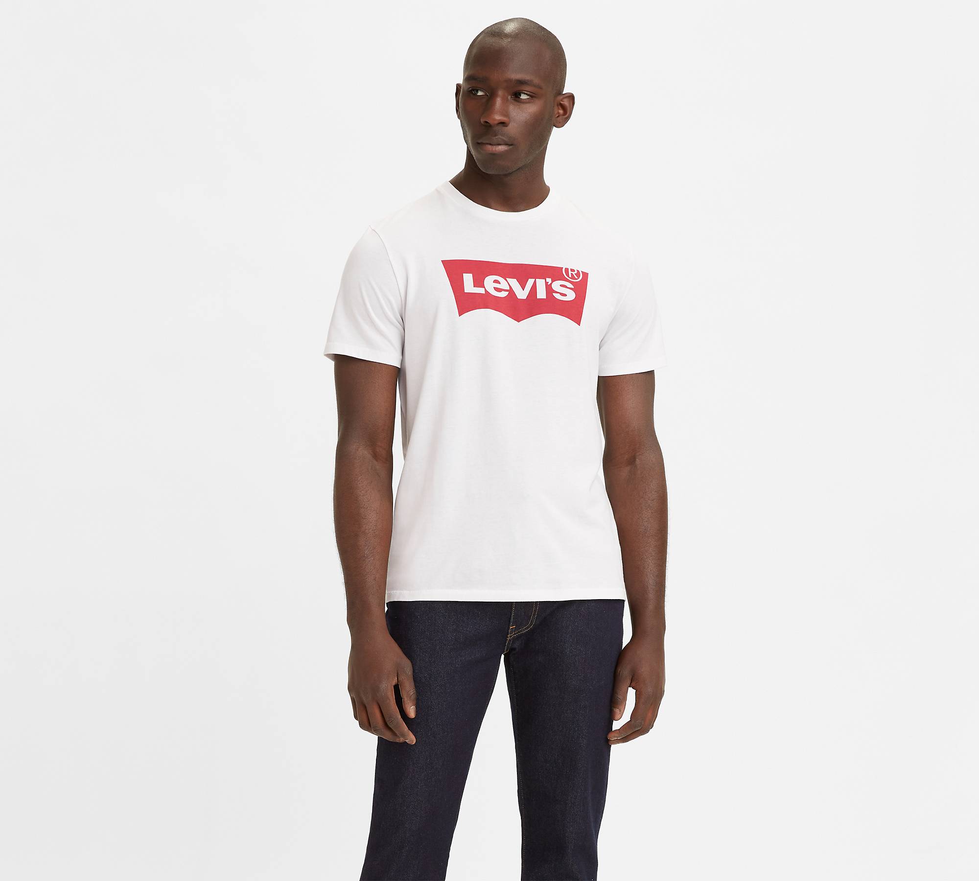 jeg er enig Begrænse kun Levi's® Logo Classic T-shirt - White | Levi's® US