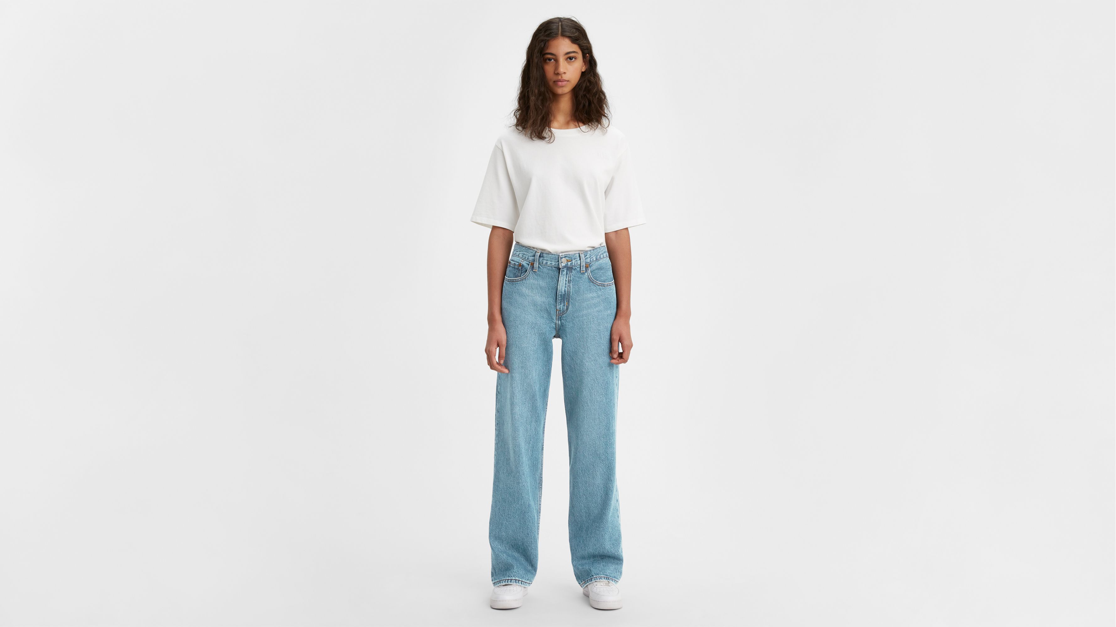 Loose Straight Women's Jeans - Medium 