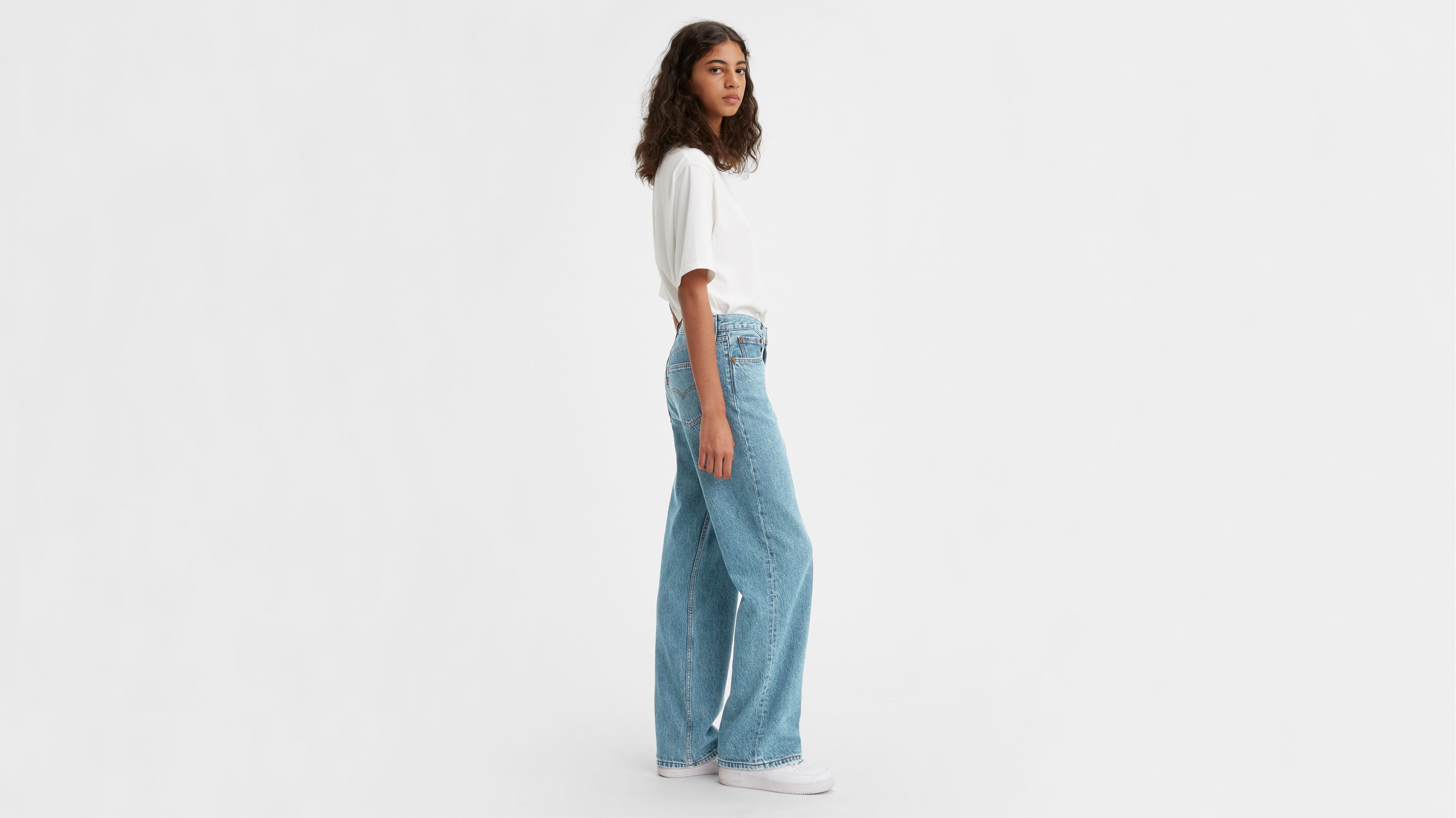 Loose Straight Women's Jeans - Medium 