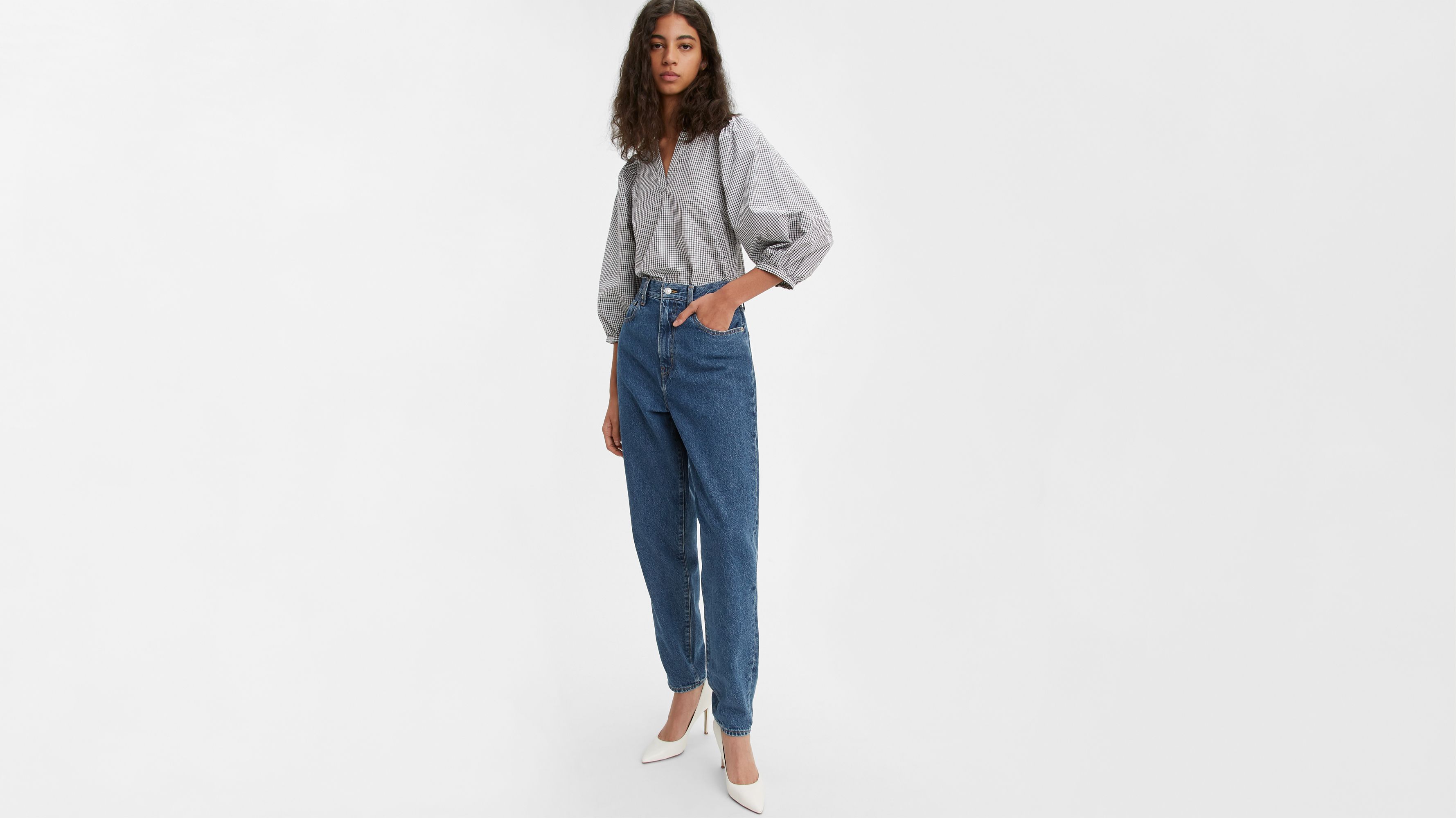 levis womens tapered jeans