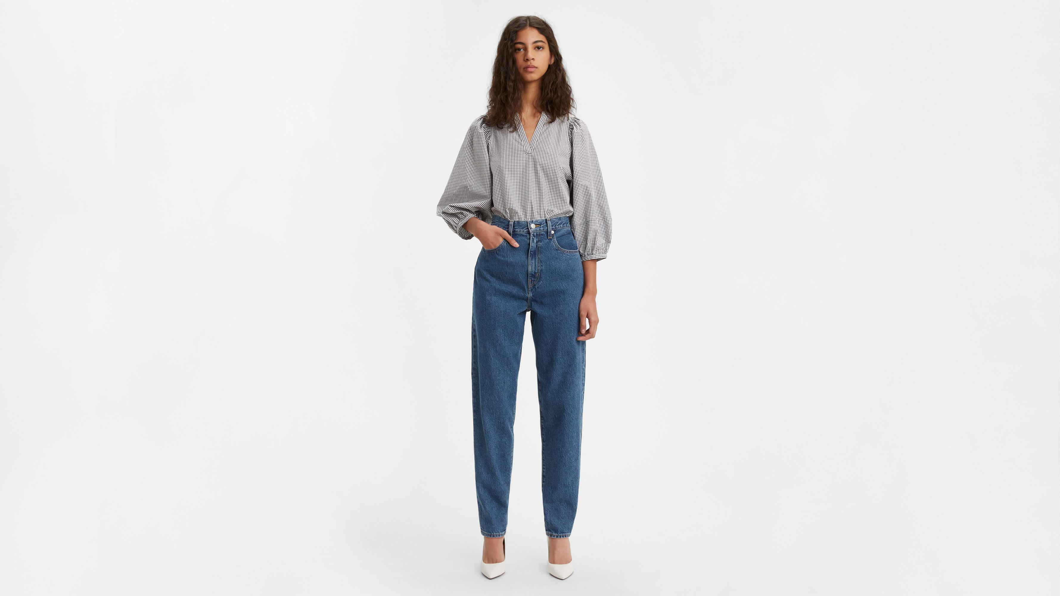 High Loose Taper Women's Jeans - Medium 