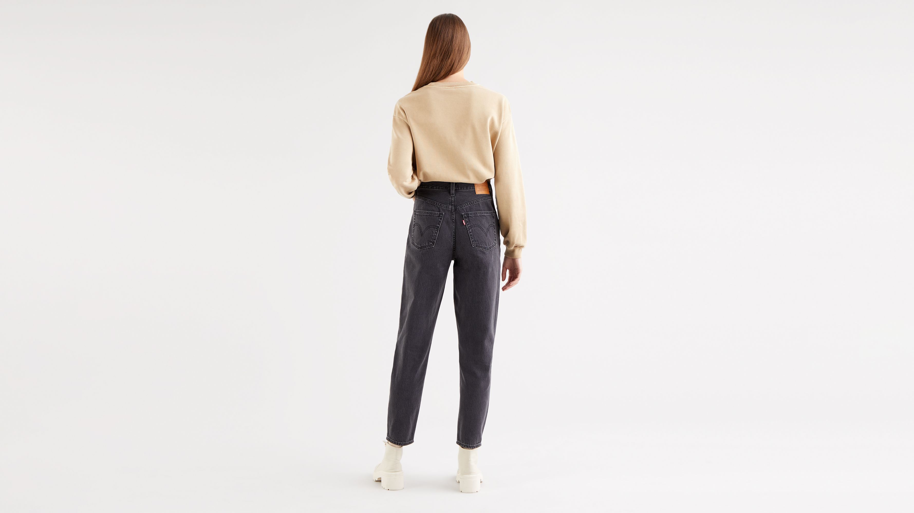 High Loose Tapered Jeans 3