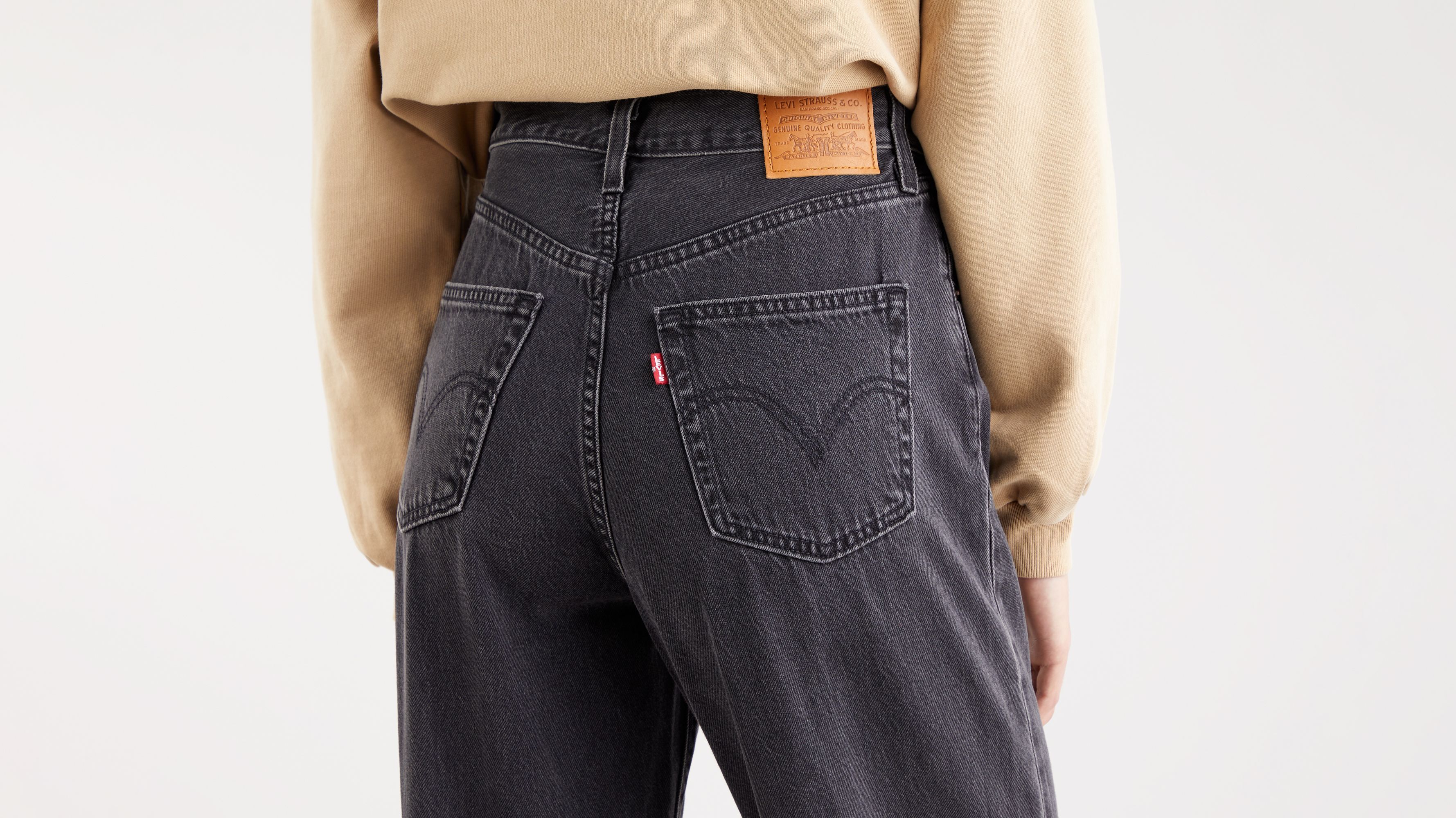 Pantalon fuselé taille haute 4