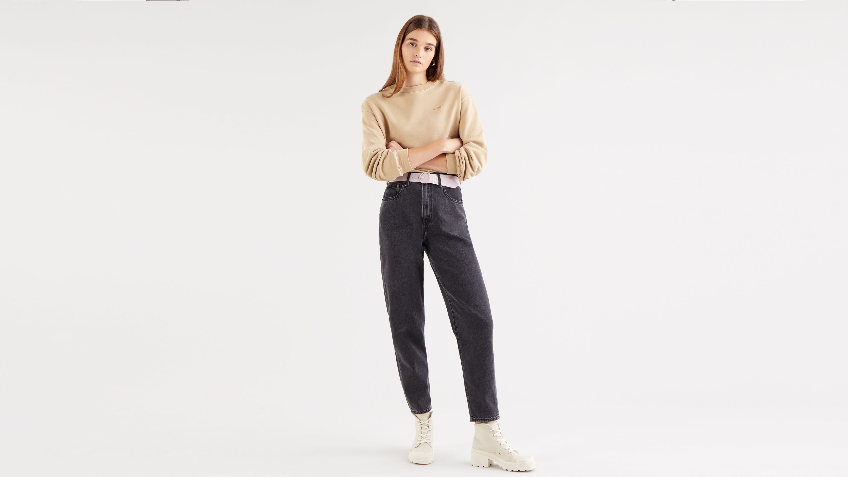 High Loose Tapered Jeans 5