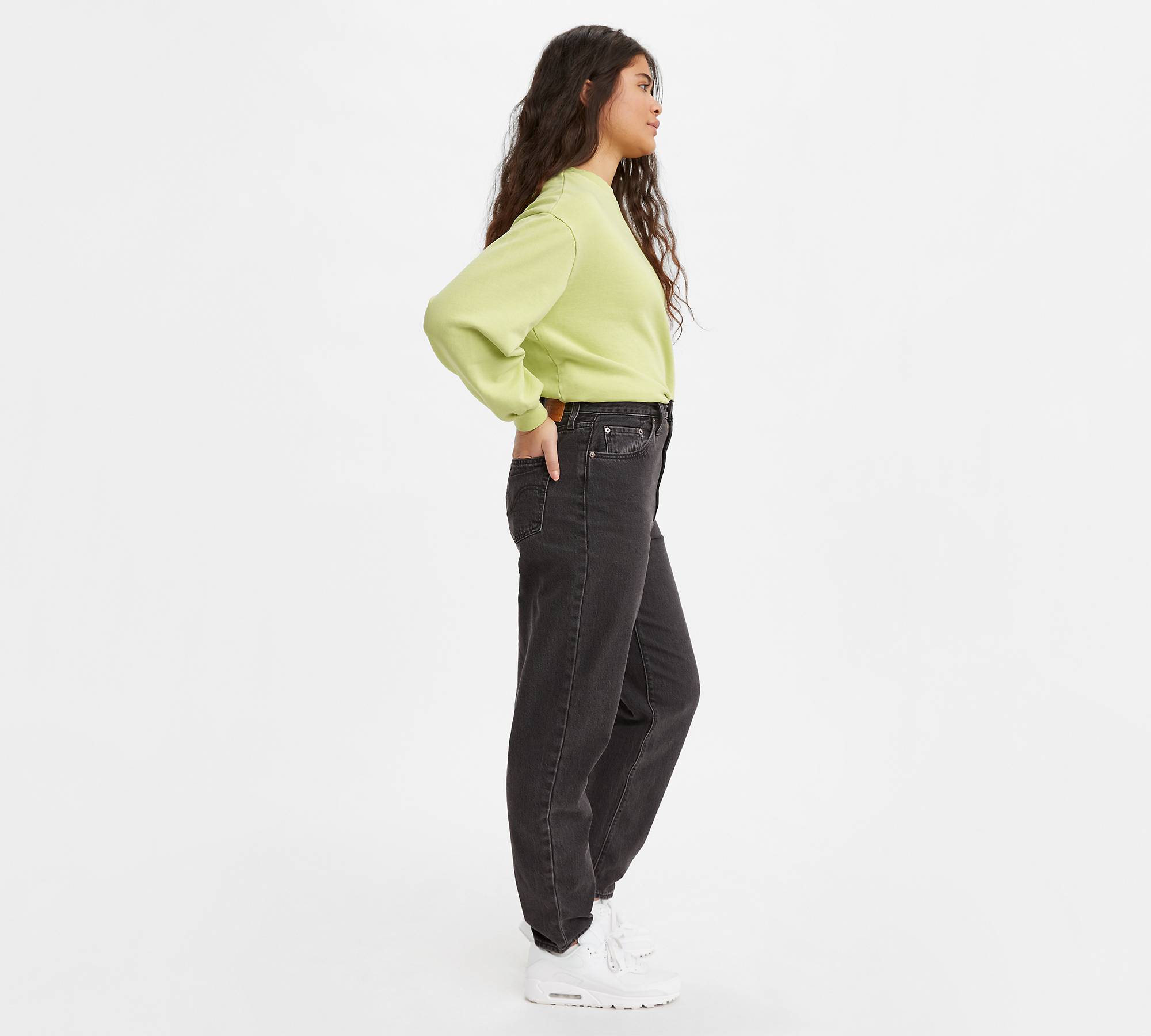 High Loose Taper Fit Women's Pants - Black | Levi's® US