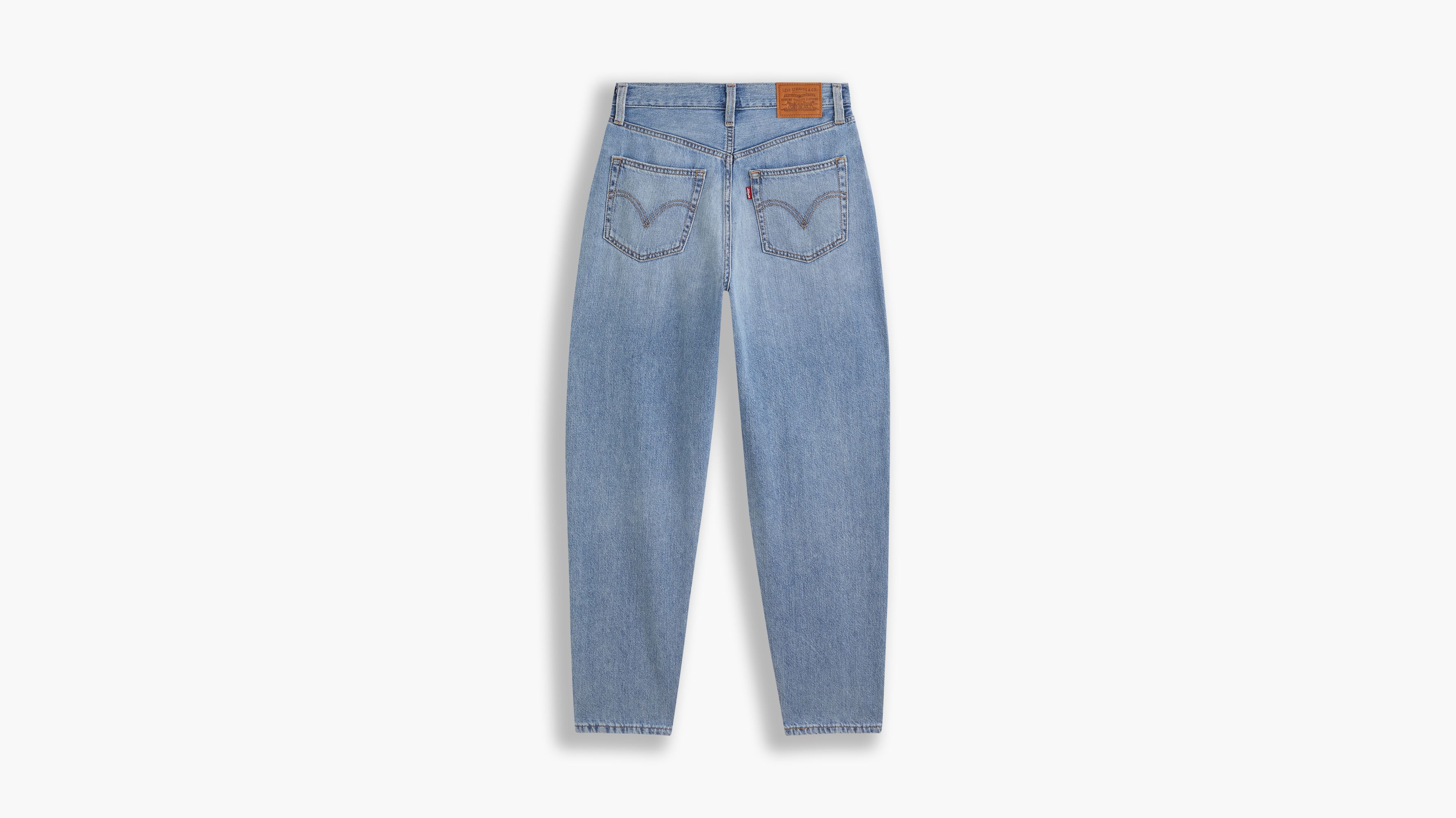 High Loose Taper Fit Women's Jeans 7