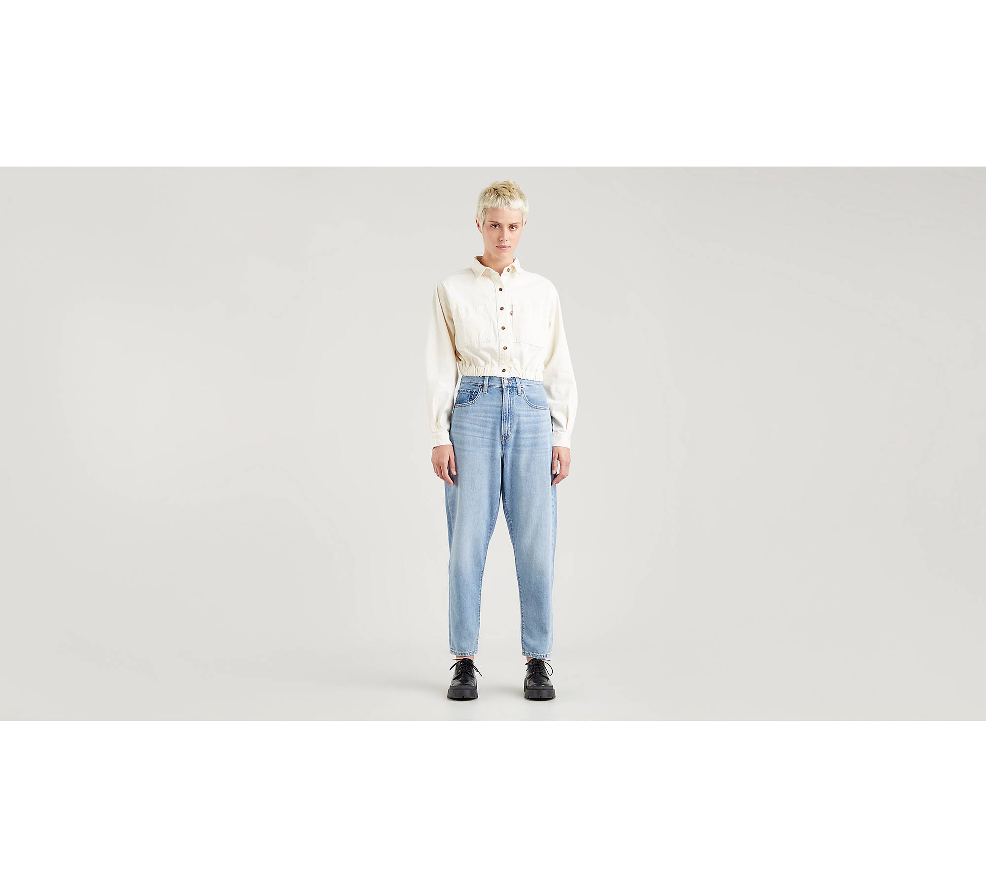 Denim Lounge - Levi's® High Loose Taper Jeans - Way Out (17847-0008)