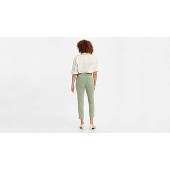 Pant Women Weight Carpenter Outfits Tall Slim Fit Cropped
