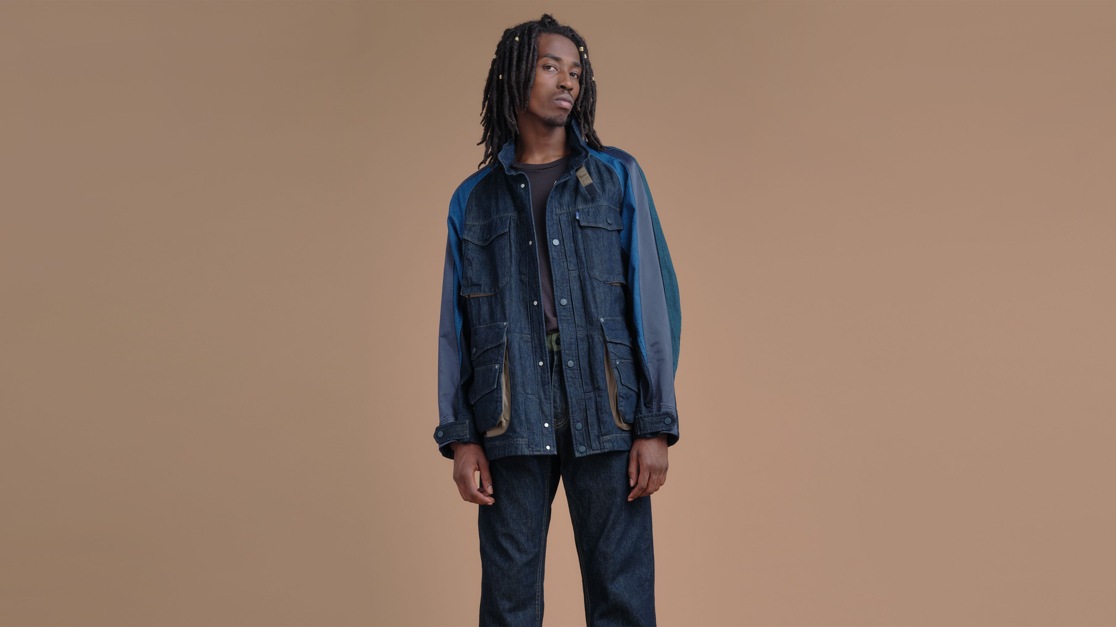 white mountaineering ×levis jacket | labiela.com