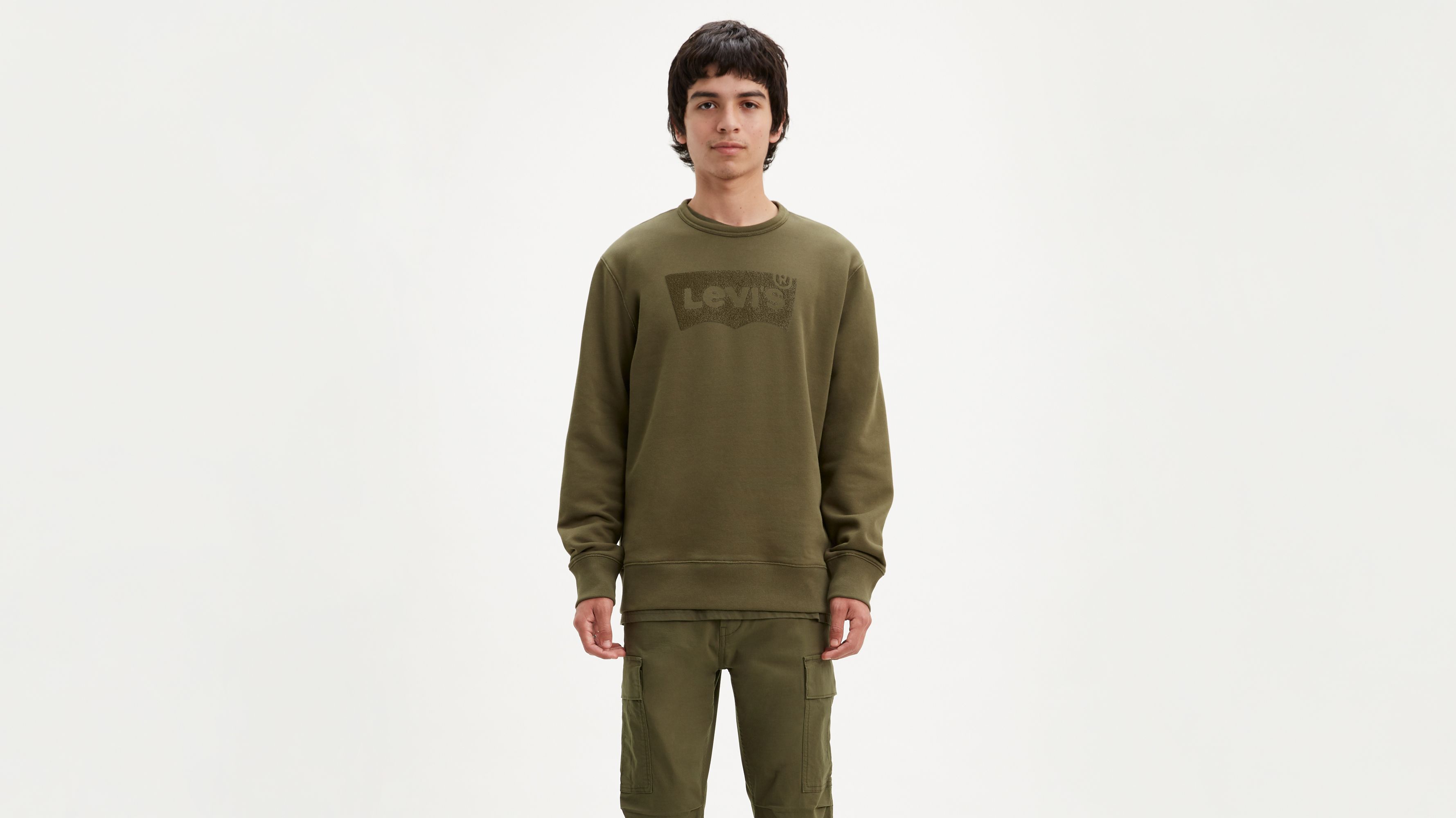 Levi's® Crewneck Sweatshirt - Green | Levi's® US