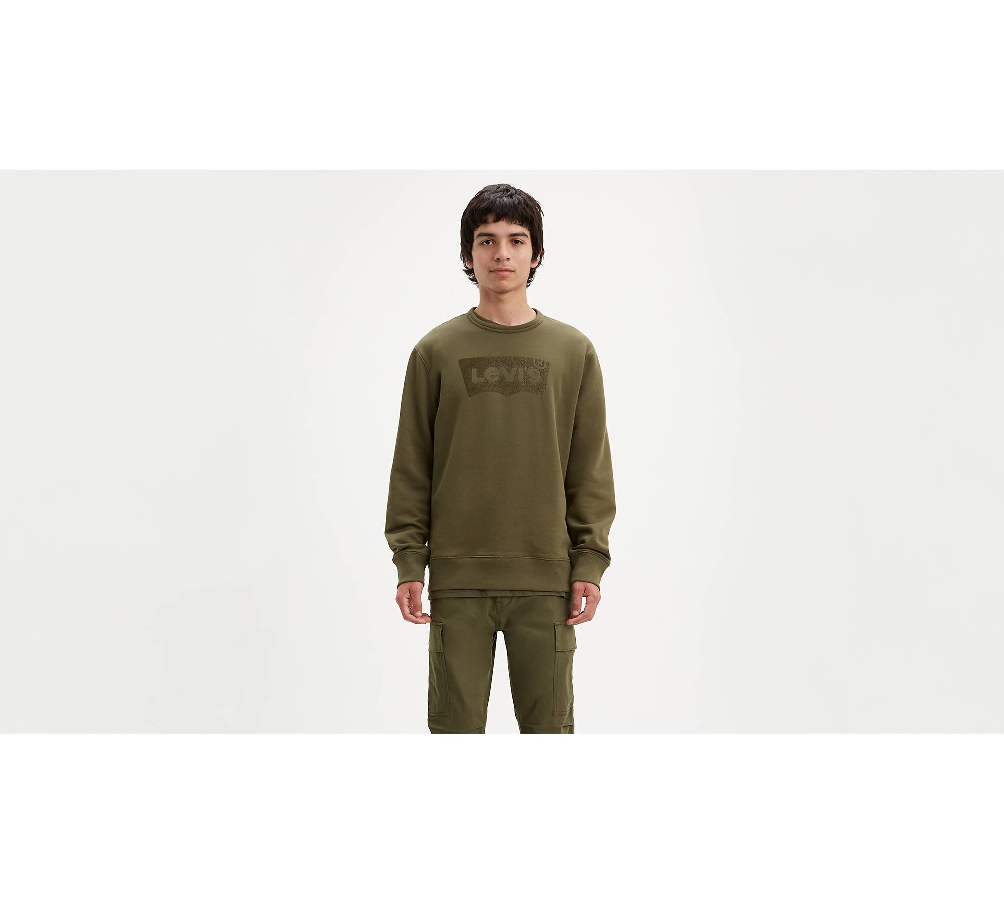 Levi's® Crewneck Sweatshirt - Green | Levi's® US